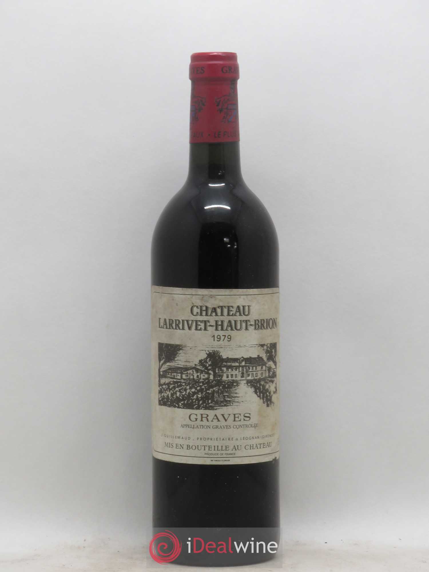 Château Larrivet Haut-Brion 1979 - Lot de 1 bouteille - 0