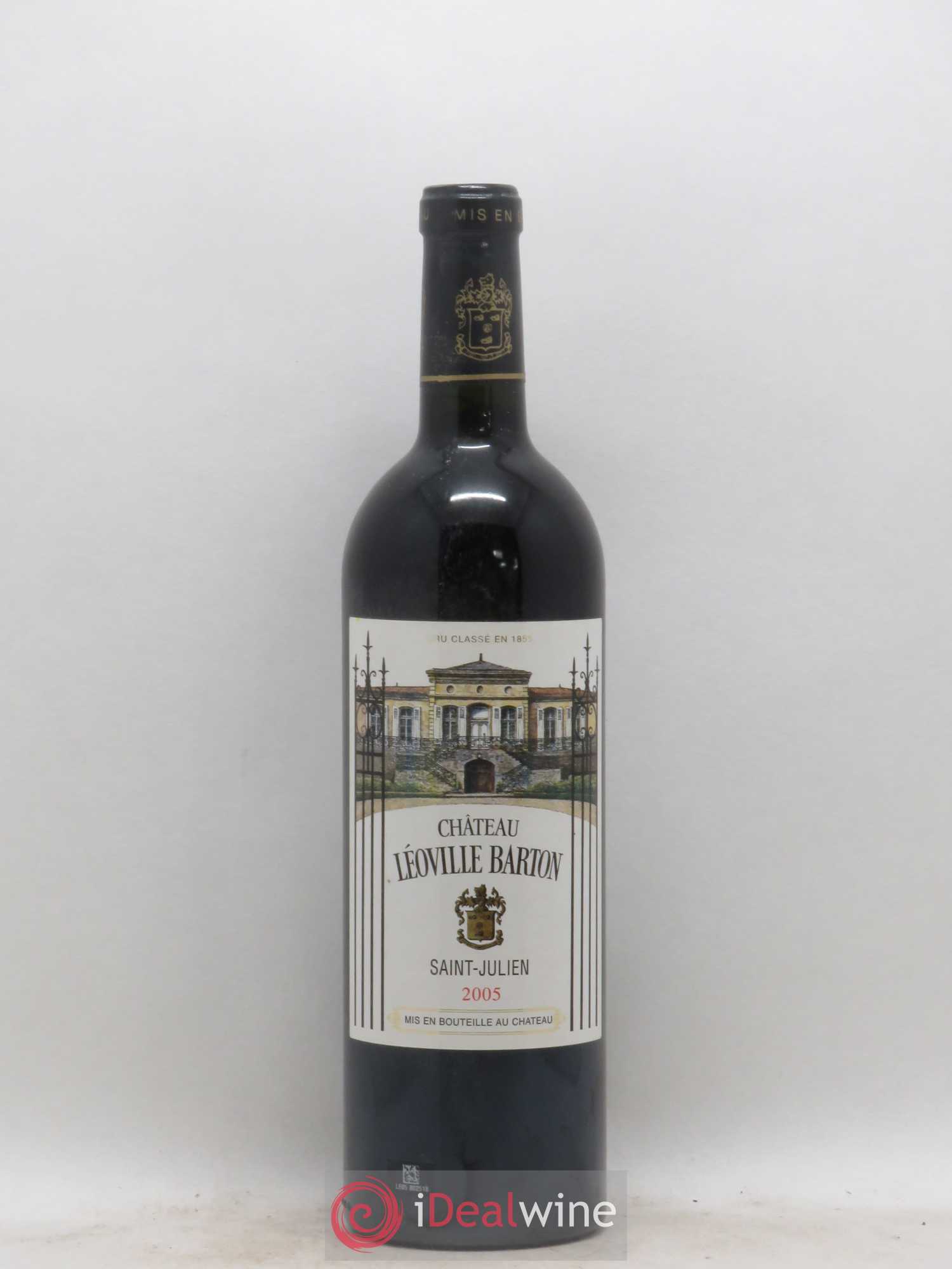 Château Léoville Barton 2ème Grand Cru Classé 2005 - Lot de 1 bouteille - 0