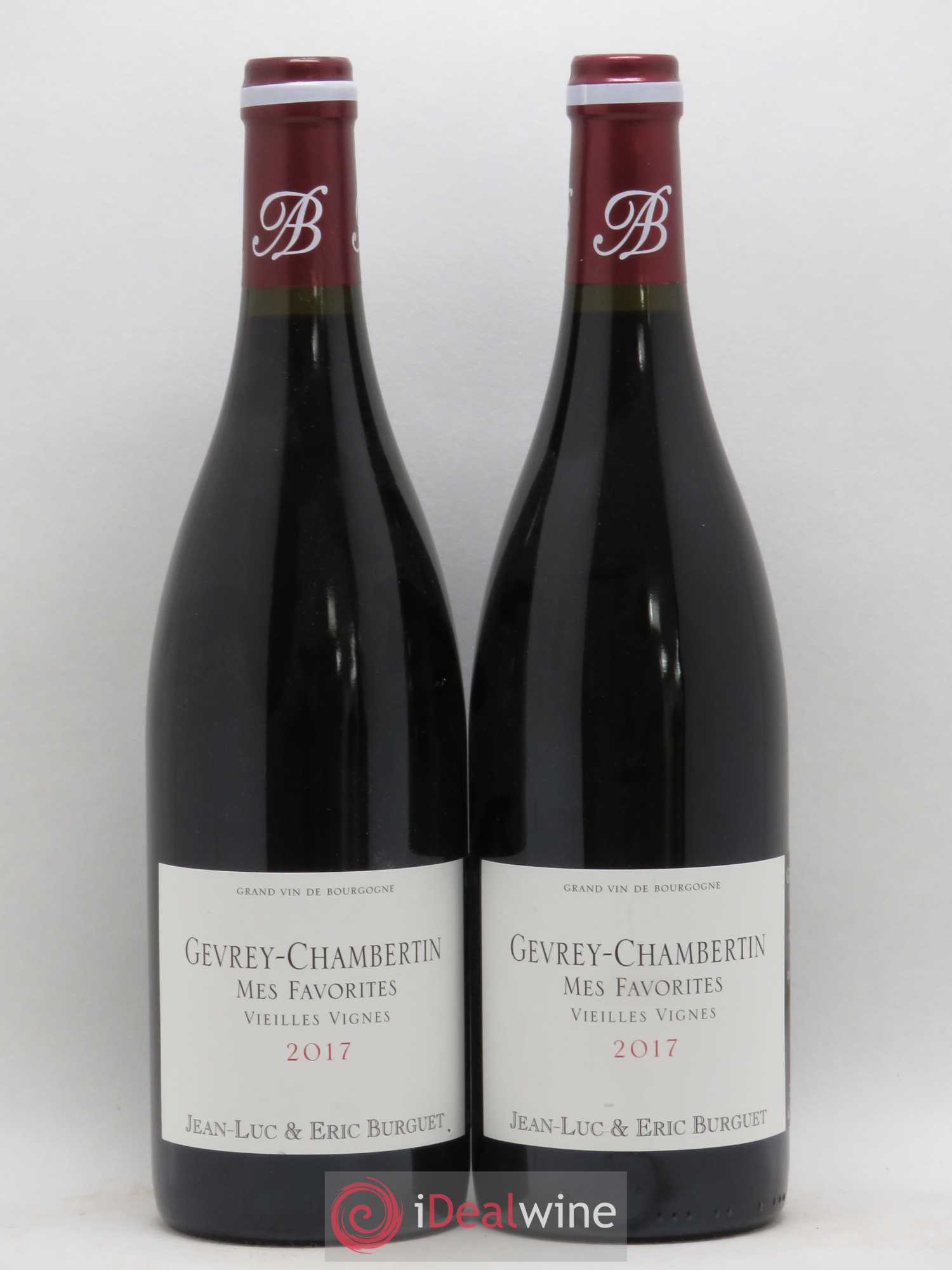 Gevrey-Chambertin Mes Favorites Vieilles vignes Domaine Alain Burguet 2017 - Posten von 2 Flaschen - 0