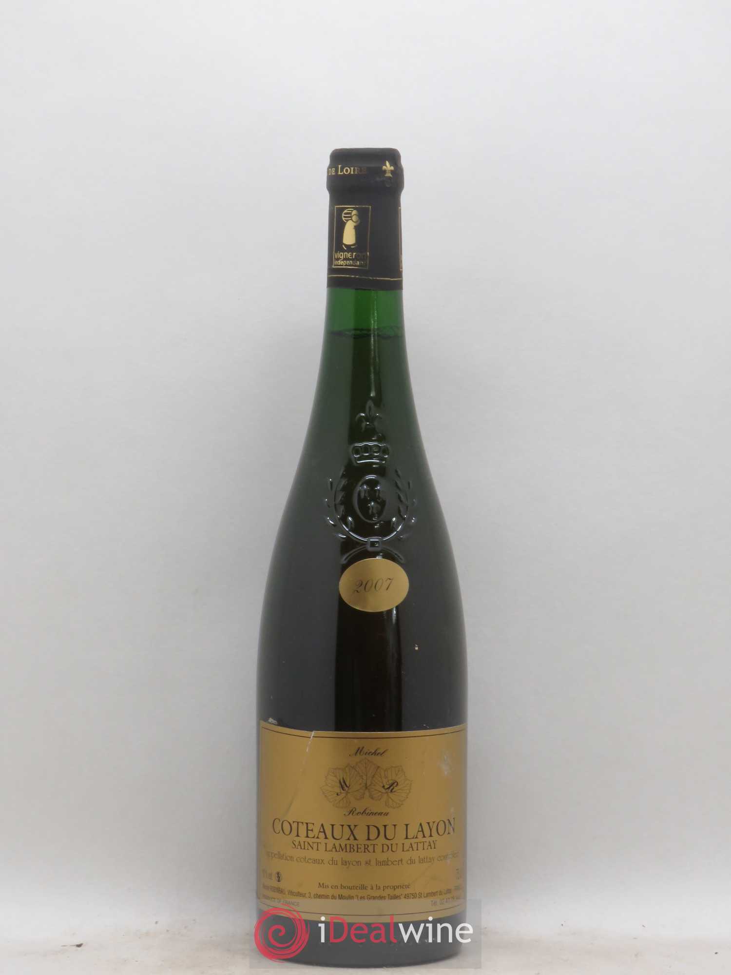 Coteaux du Layon Domaine Robineau 2007 - Lotto di 1 bottiglia - 0