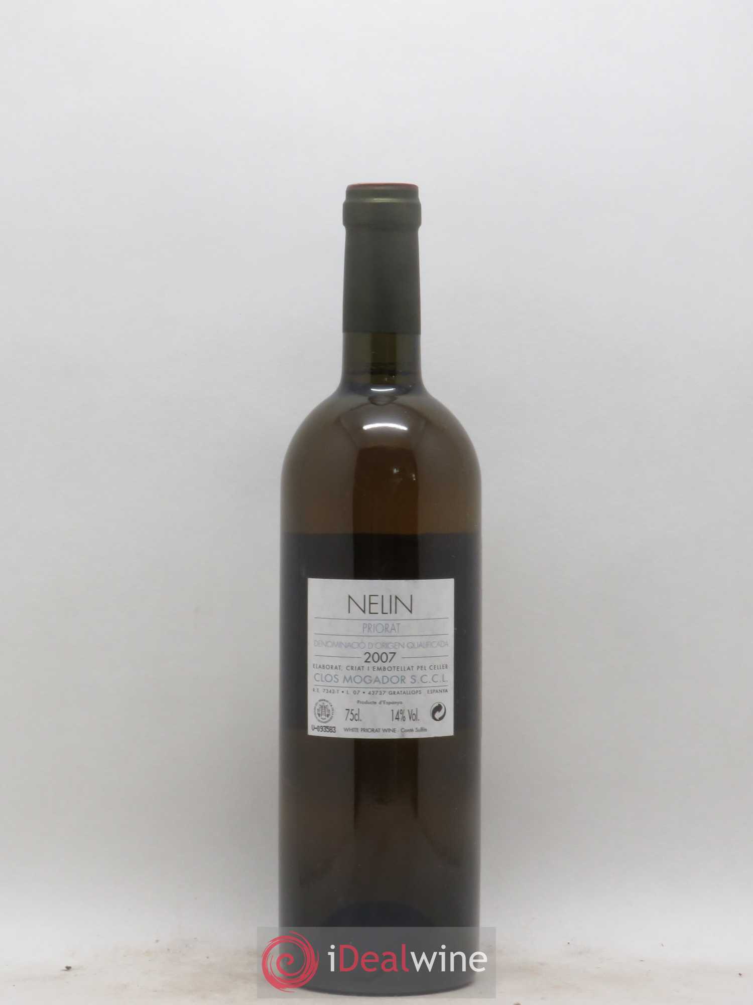 Espagne Priorat Nelin Clos Mogador 2007 - Lot de 1 bouteille - 1