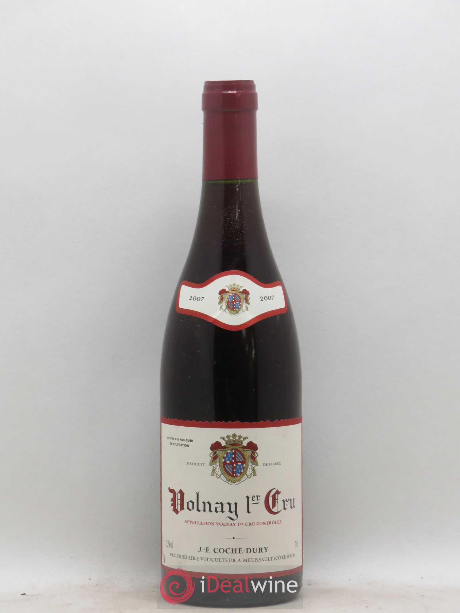 Volnay 1er Cru Coche Dury (Domaine) 2007 - Lot de 1 bouteille - 0