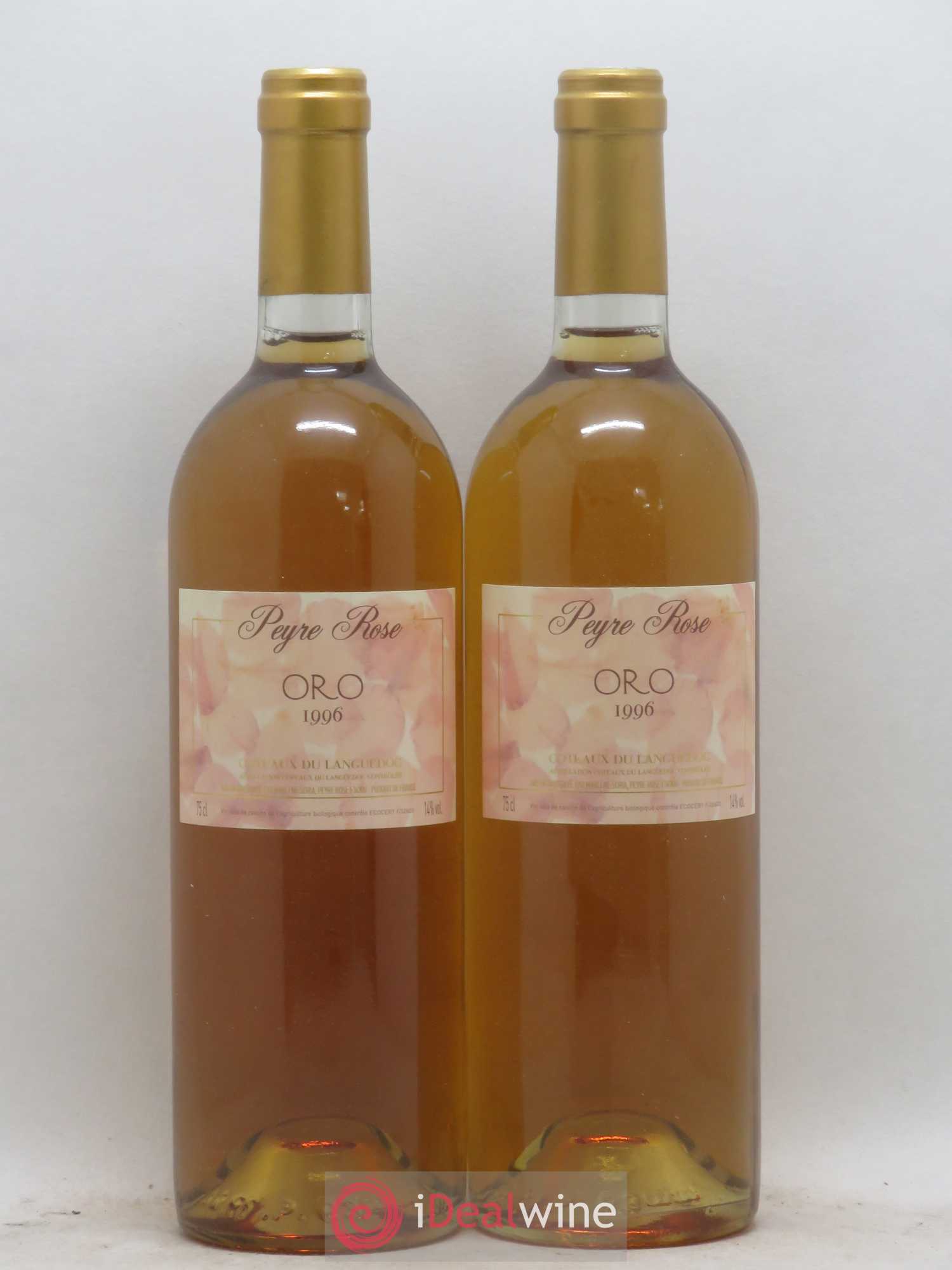 Coteaux du Languedoc Peyre Rose Oro Marlène Soria 1996 - Lot de 2 bouteilles - 0