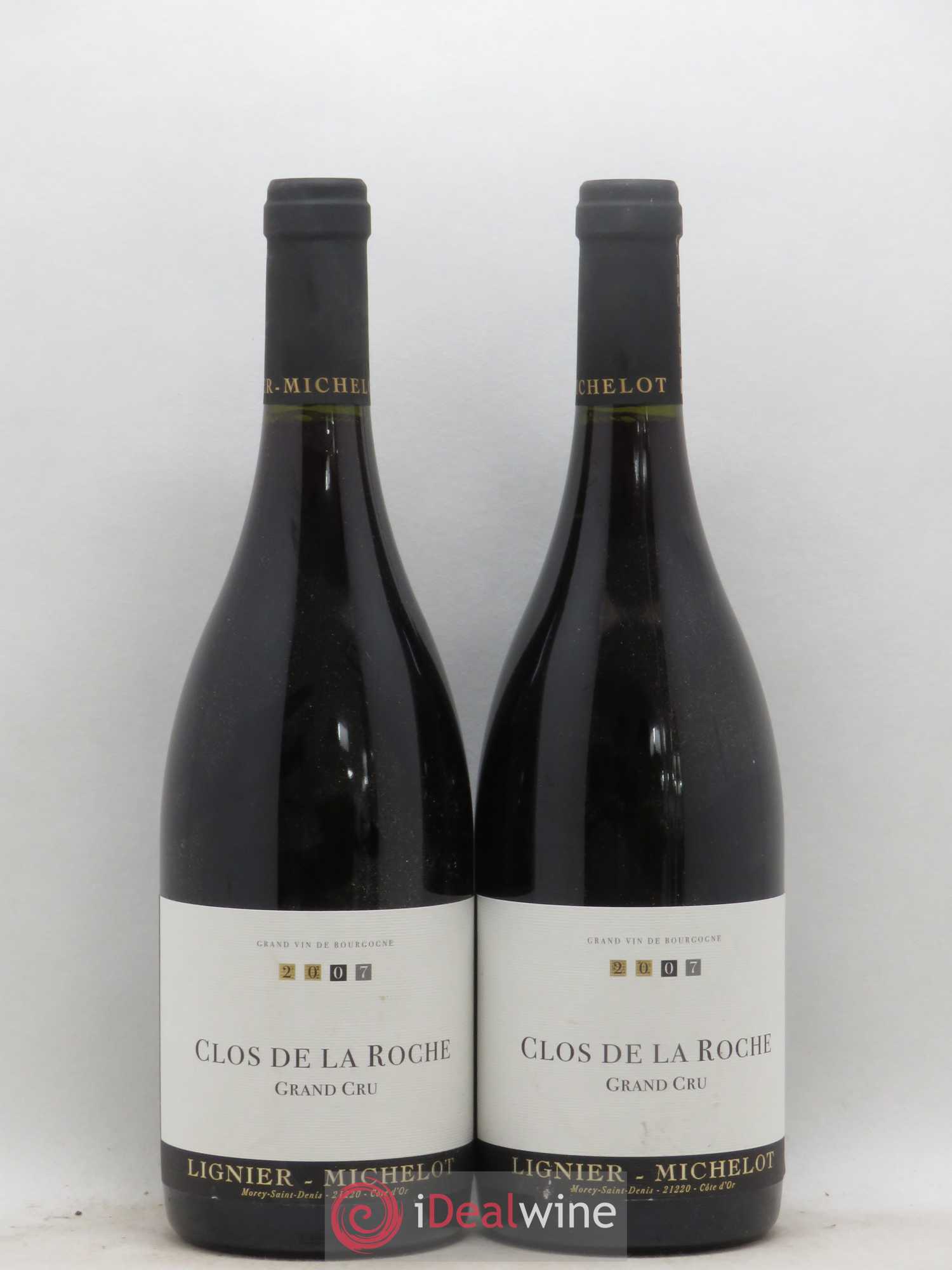 Clos de la Roche Grand Cru Lignier-Michelot (Domaine) 2007 - Lot de 2 bouteilles - 0