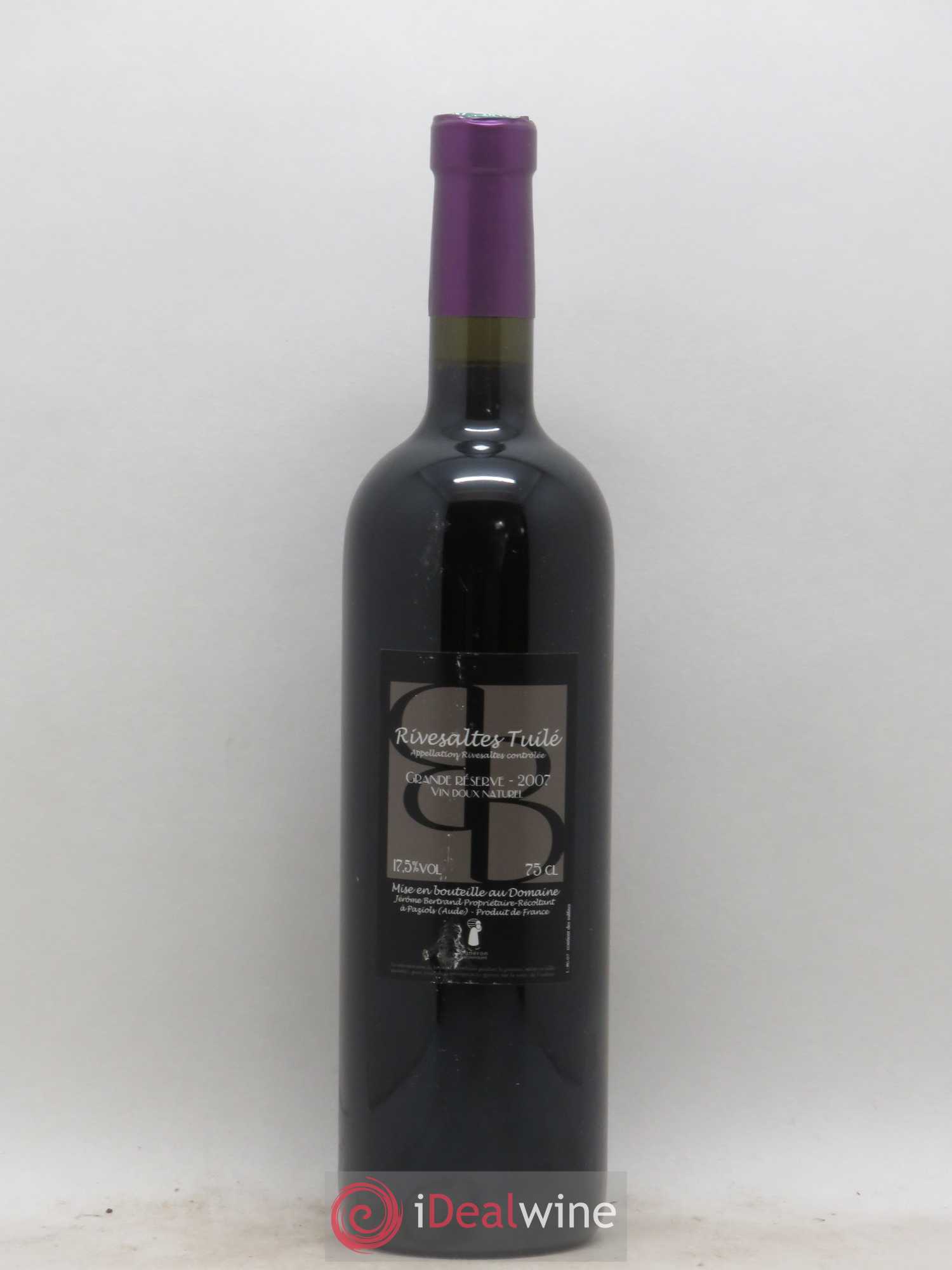 Rivesaltes Tuillé Ma Ga Bertrand Berge 2007 - Lotto di 1 bottiglia - 1