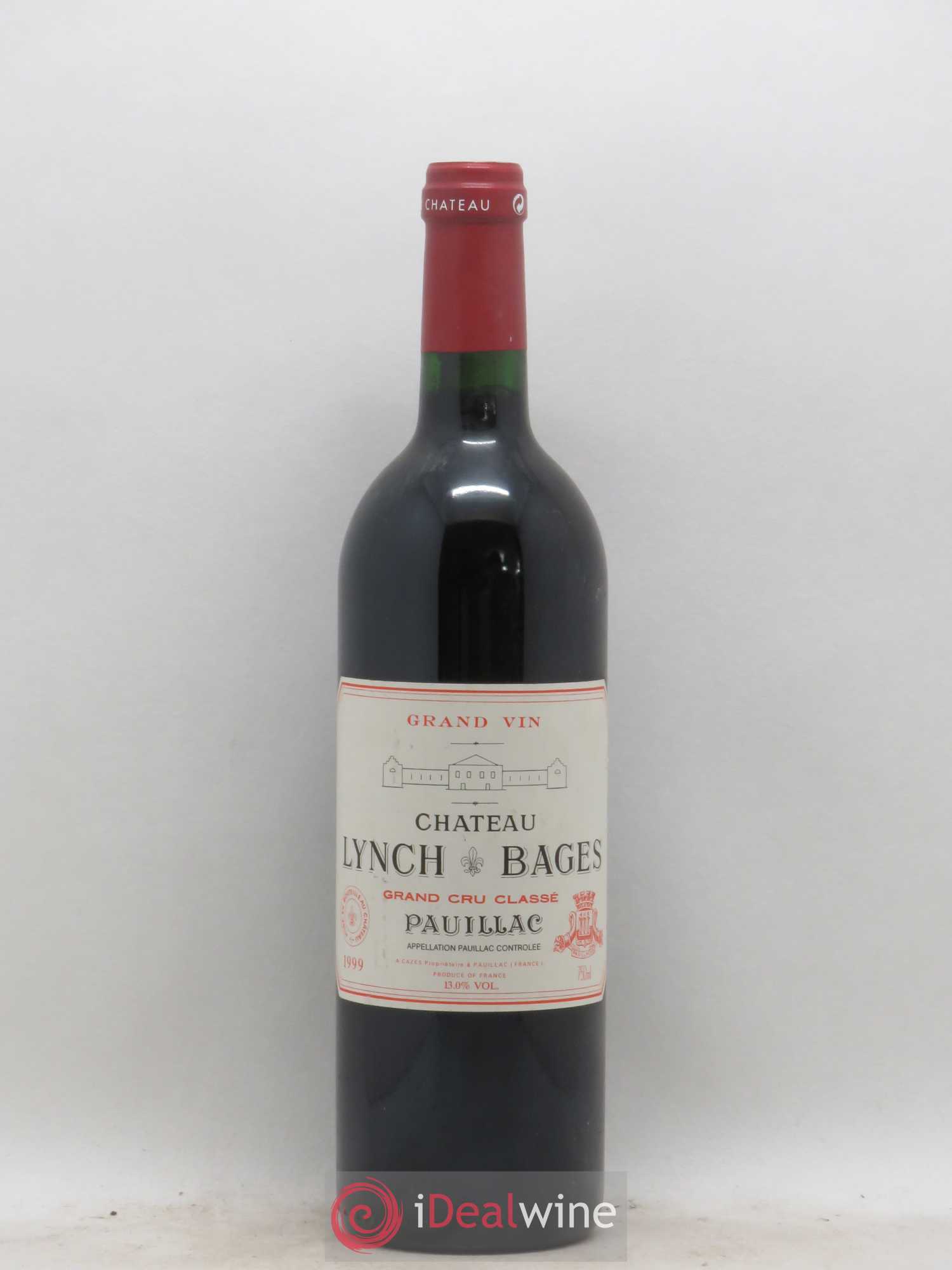 Château Lynch Bages 5ème Grand Cru Classé 1999 - Lot de 1 bouteille - 0
