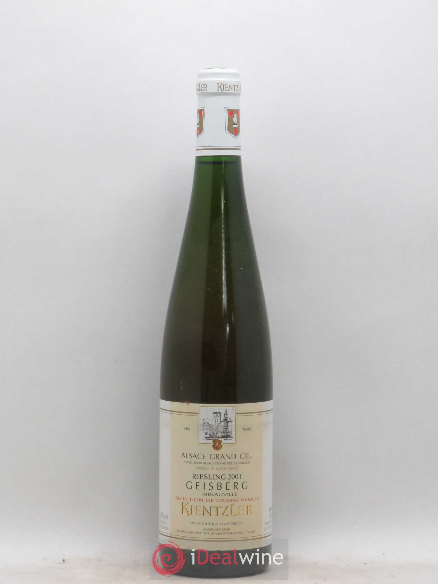 Riesling Sélection de Grains Nobles Grand Cru Geisberg Kientzler 2001 - Posten von 1 Flasche - 0