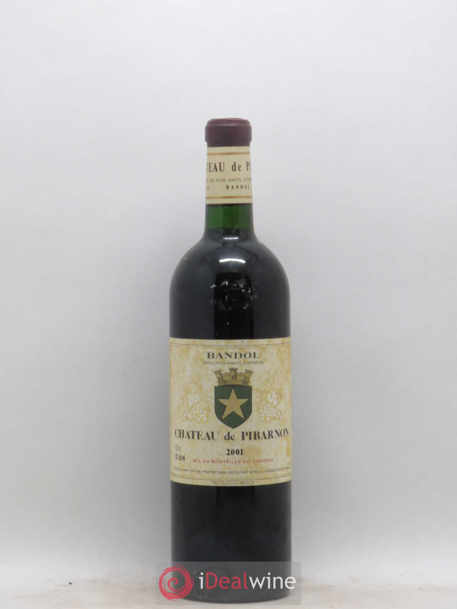 Bandol Château de Pibarnon Comte de Saint-Victor 2001 - Lot de 1 bouteille - 0