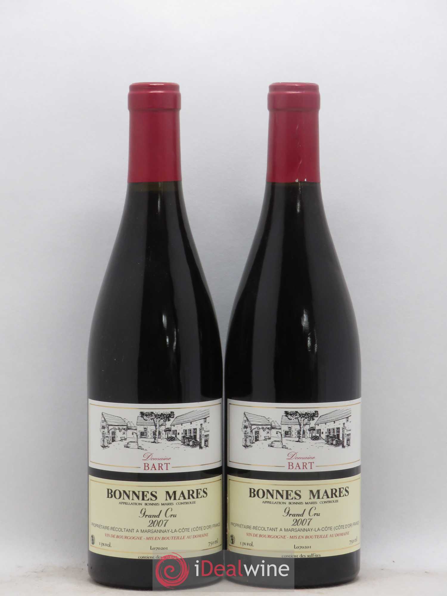 Bonnes-Mares Grand Cru Bart (Domaine) 2007 - Lot de 2 bouteilles - 0