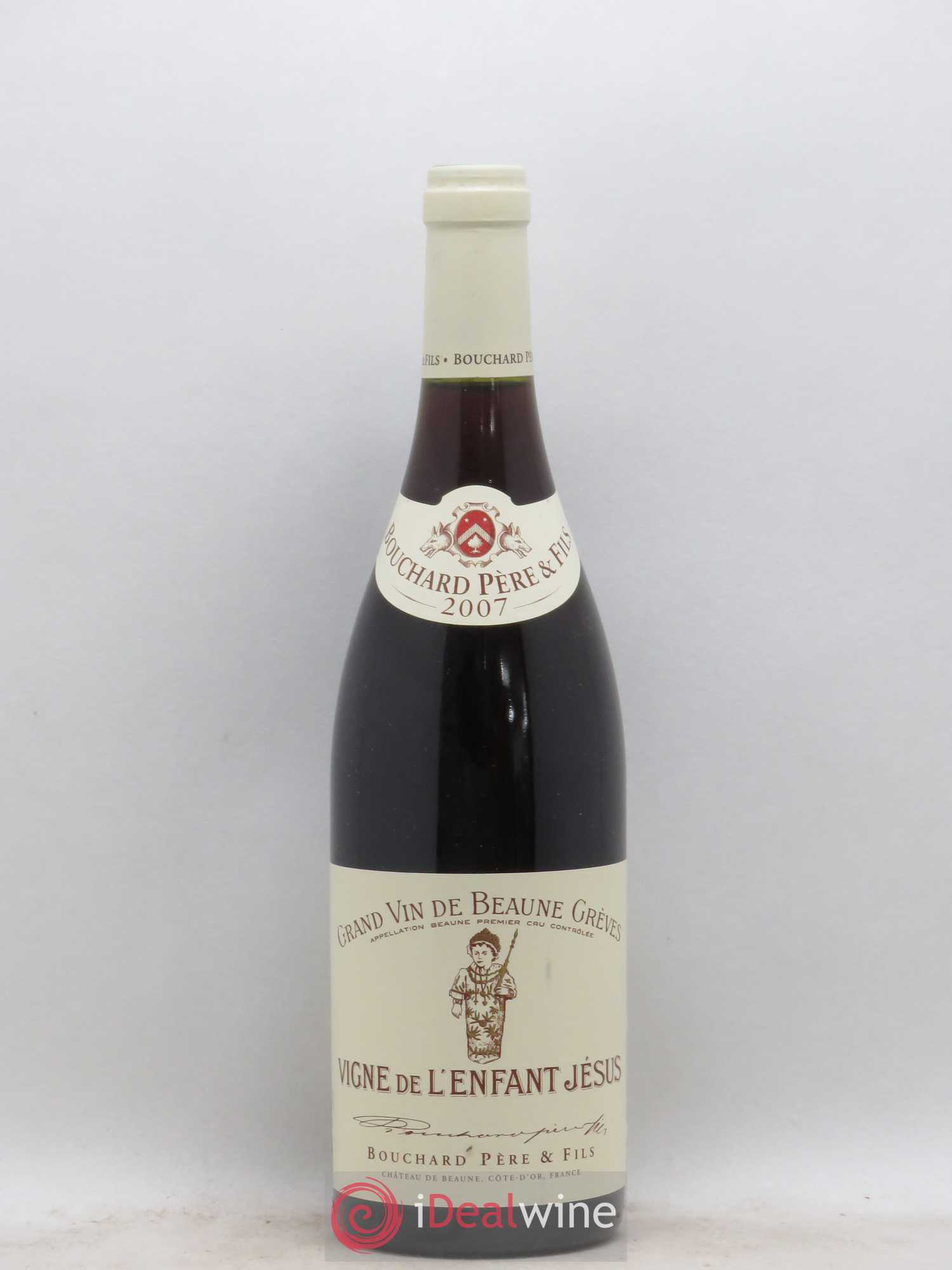 Beaune 1er Cru Grèves - Vigne de l'Enfant Jésus Bouchard Père & Fils 2007 - Lot de 1 bouteille - 0
