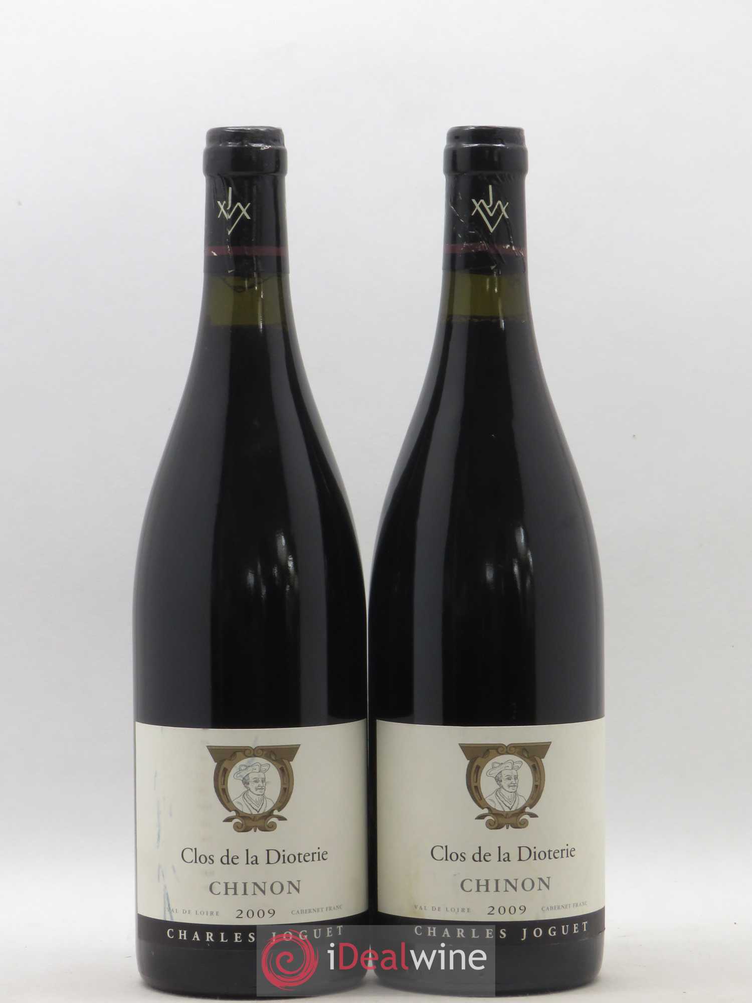 Chinon Clos de La Dioterie Charles Joguet 2009 - Lot de 2 bouteilles - 0