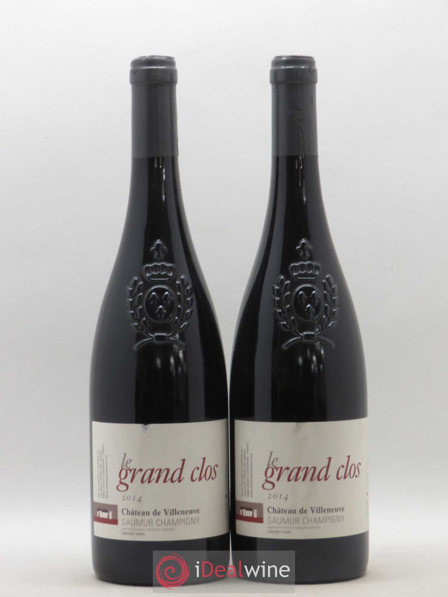 Saumur-Champigny Le Grand Clos Château de Villeneuve 2014 - Lot de 2 bouteilles - 0
