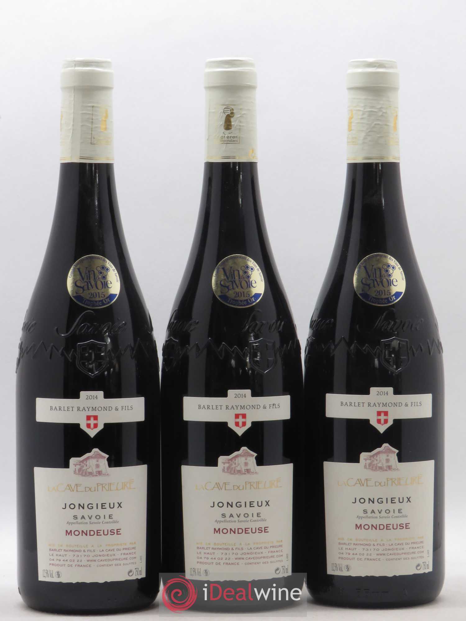 Vin de Savoie Mondeuse Domaine Barlet 2014 - Posten von 3 Flaschen - 0