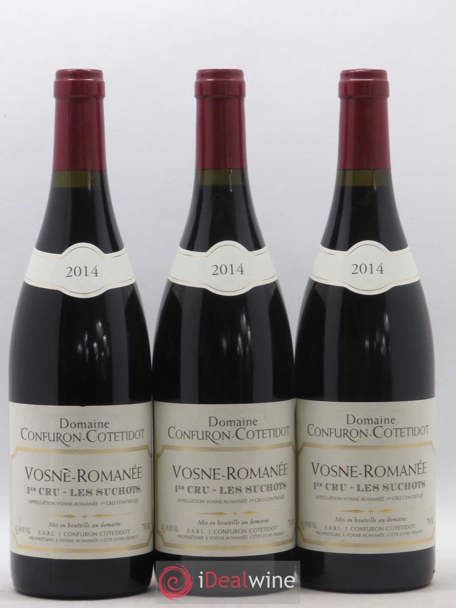 Vosne-Romanée 1er Cru Les Suchots Confuron-Cotetidot 2014 - Lot de 3 bouteilles - 0