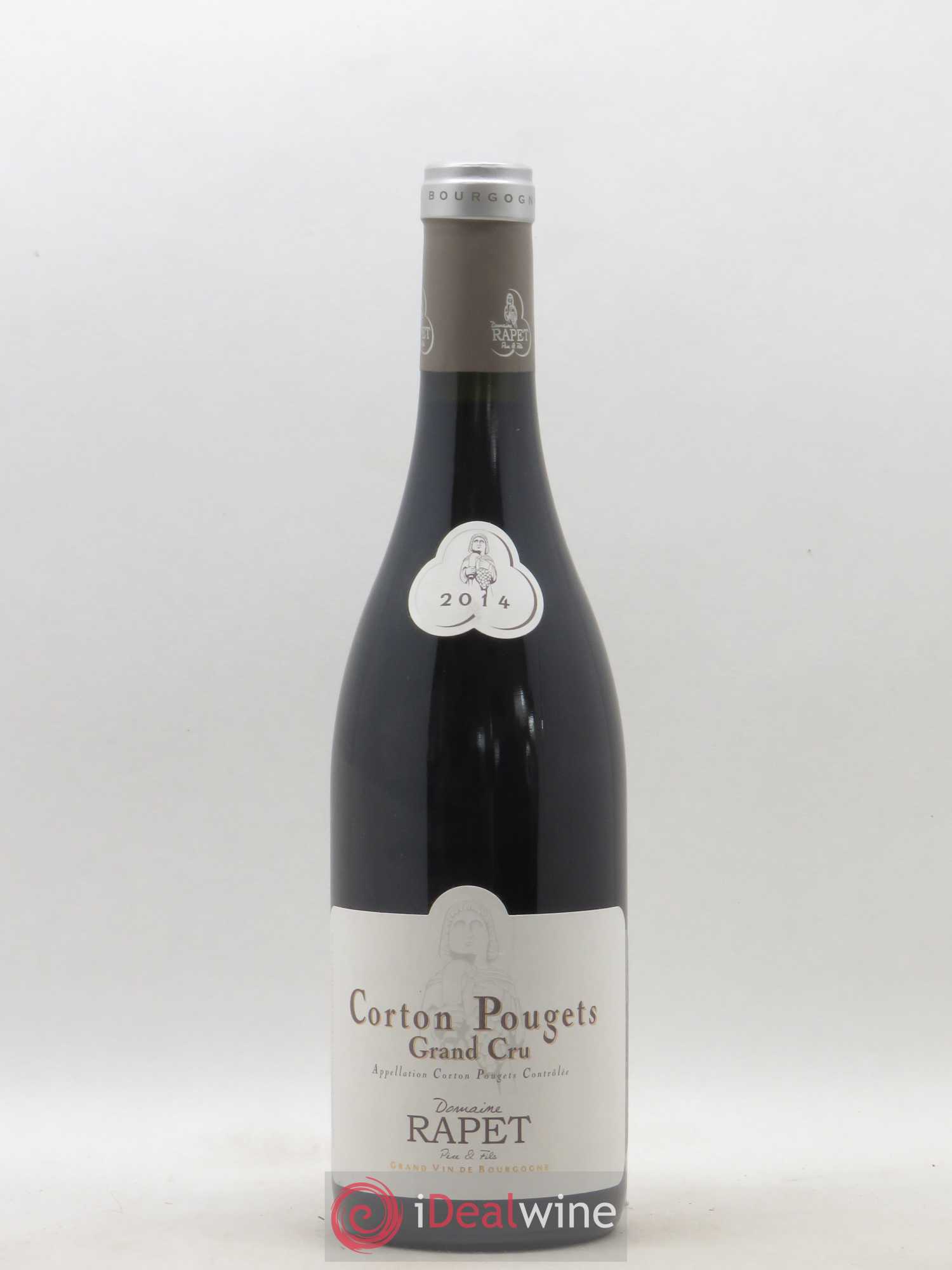 Corton Grand Cru Pougets Rapet Père & Fils 2014 - Lot de 1 bouteille - 0