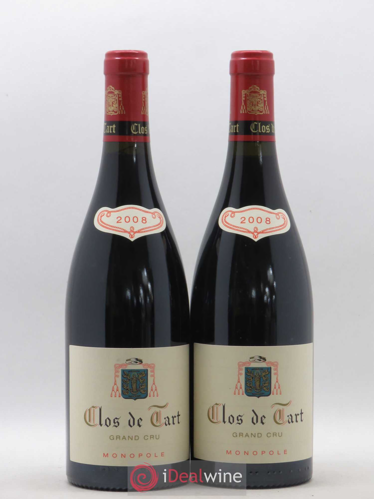 Clos de Tart Grand Cru Clos de Tart 2008 - Lot de 2 bouteilles - 0