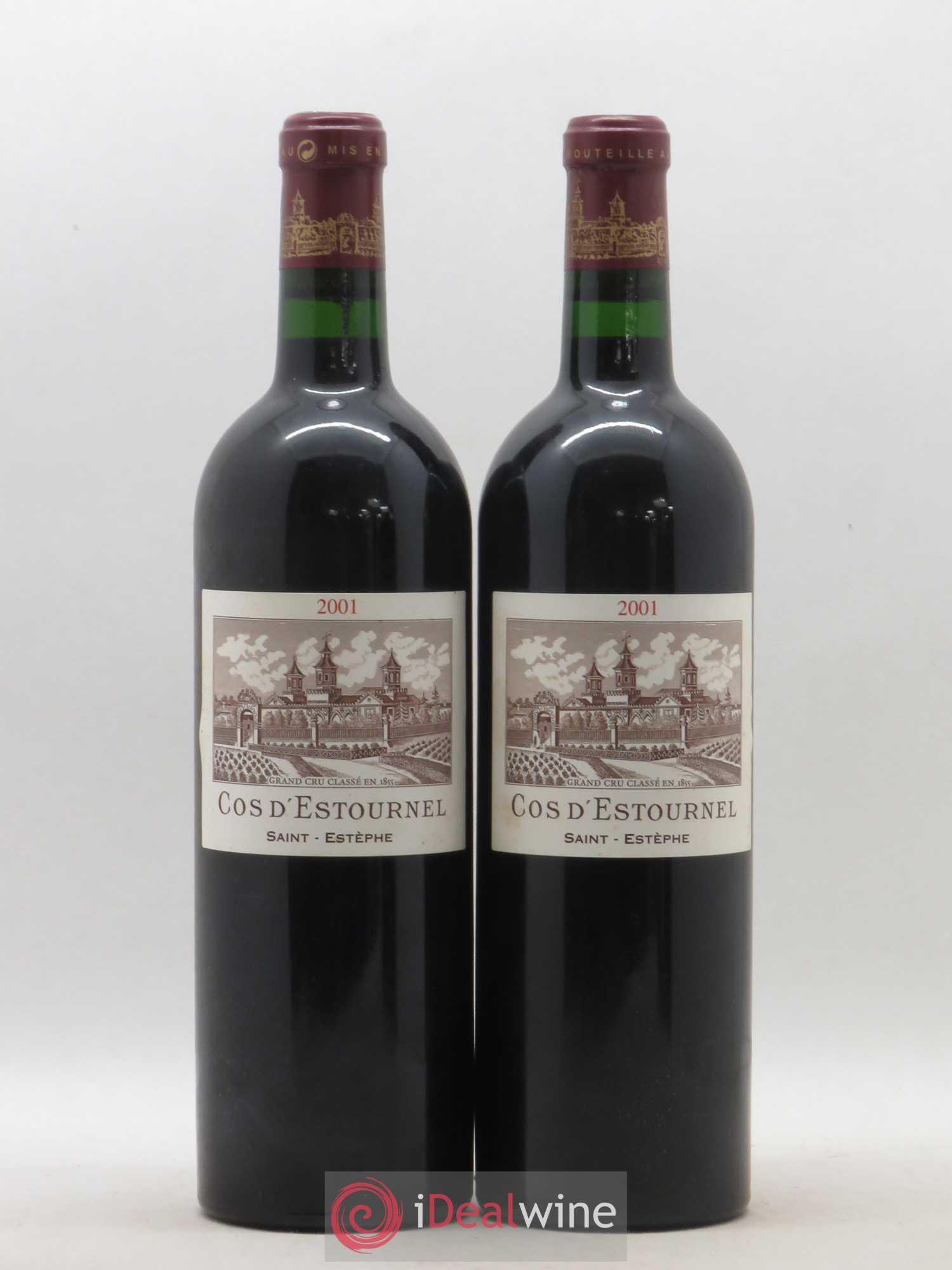 Cos d'Estournel 2ème Grand Cru Classé 2001 - Lot de 2 bouteilles - 0