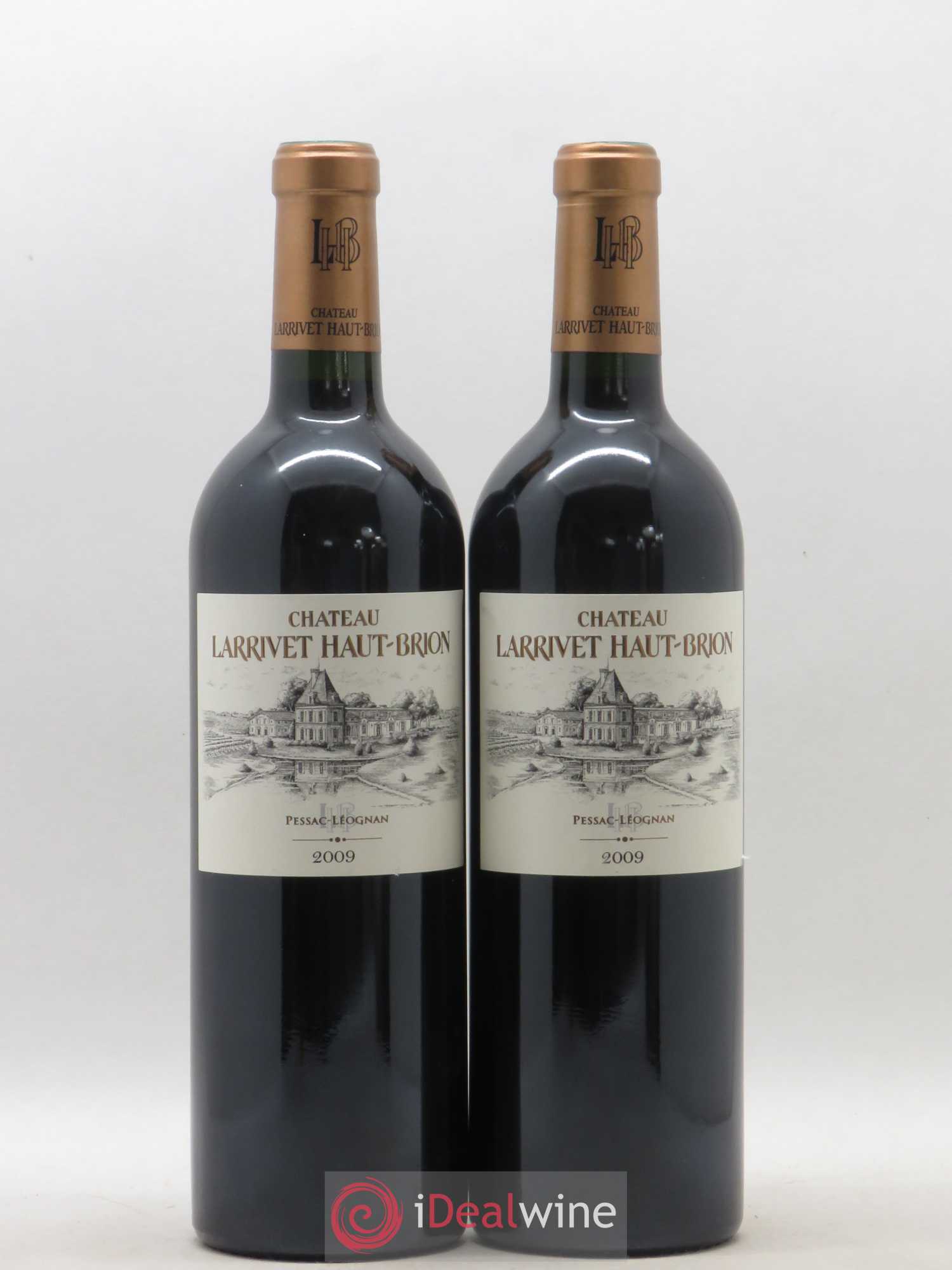 Château Larrivet Haut-Brion 2009 - Lot de 2 bouteilles - 0
