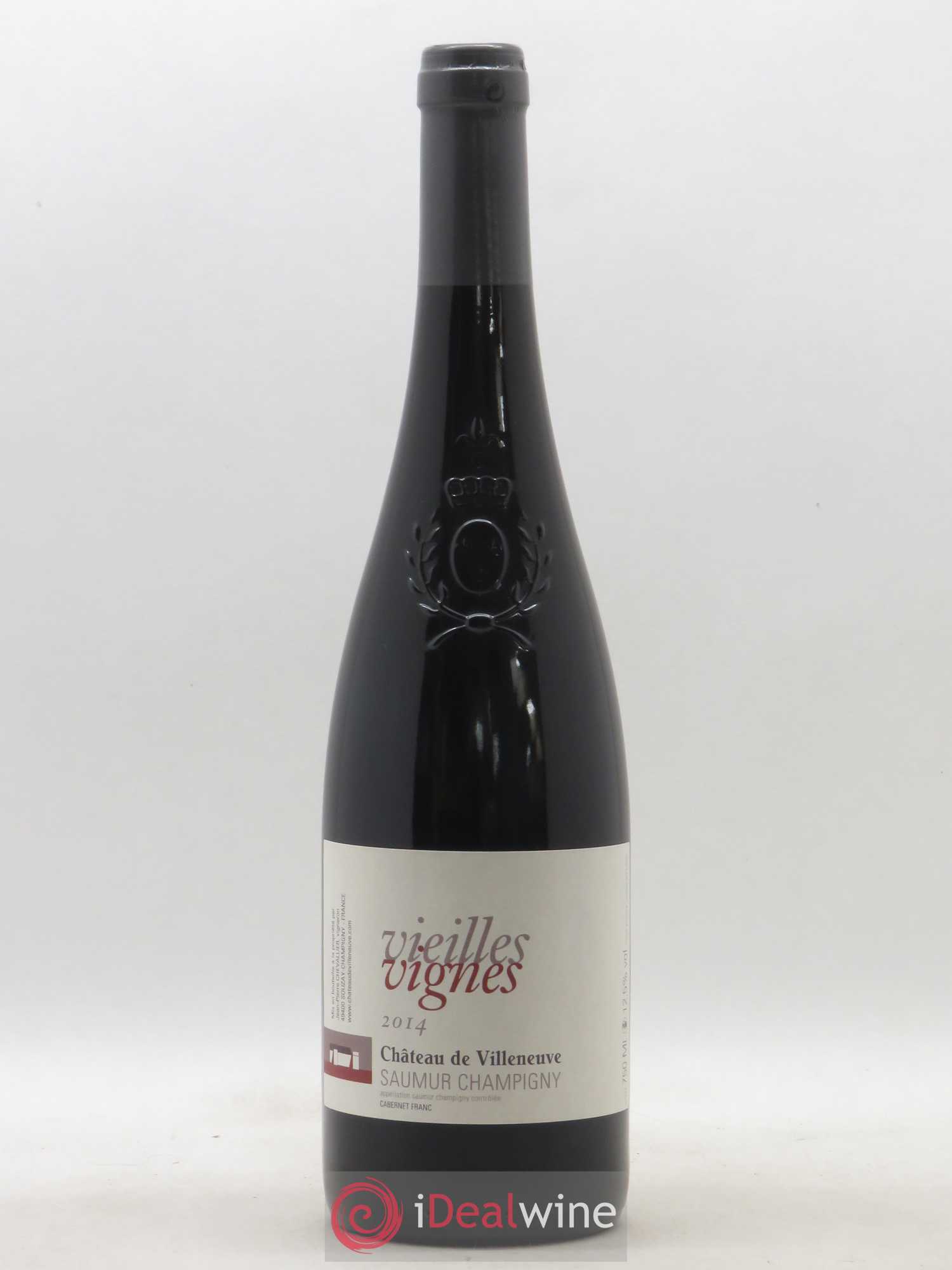 Saumur-Champigny Vieilles Vignes Château de Villeneuve 2014 - Lot de 1 bouteille - 0