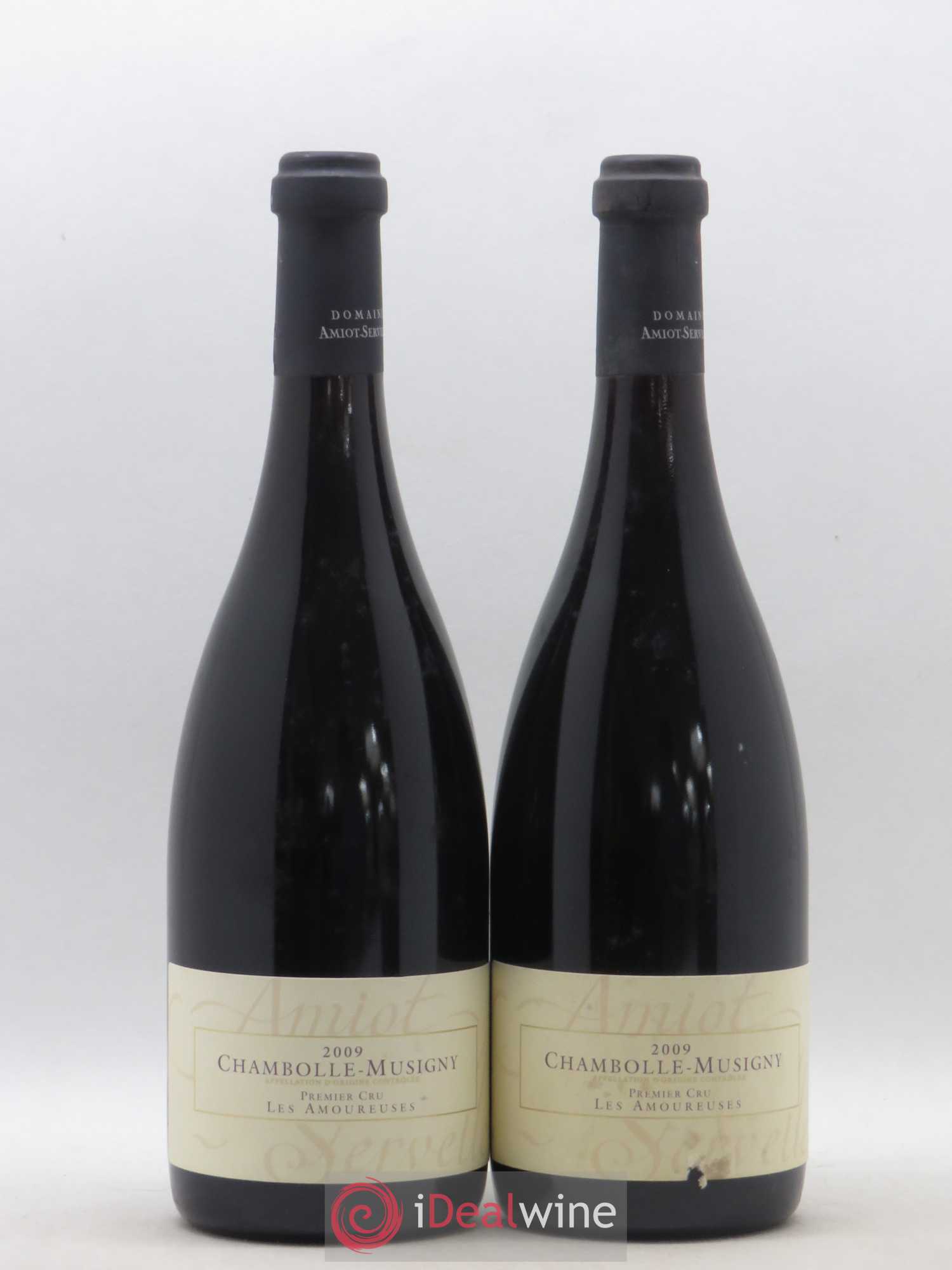 Chambolle-Musigny 1er Cru Les Amoureuses Amiot-Servelle 2009 - Lot de 2 bouteilles - 0