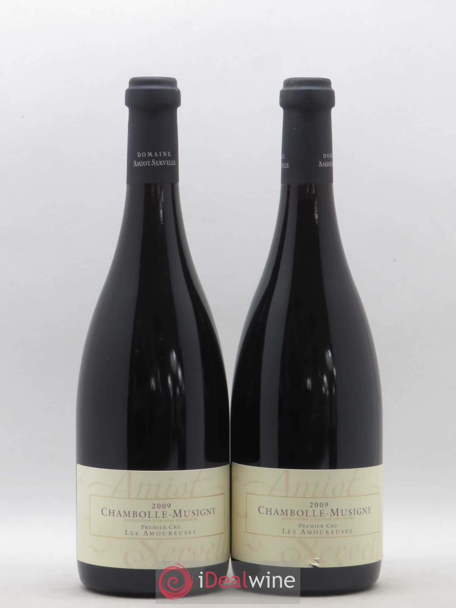 Chambolle-Musigny 1er Cru Les Amoureuses Amiot-Servelle 2009 - Lot de 2 bouteilles - 0