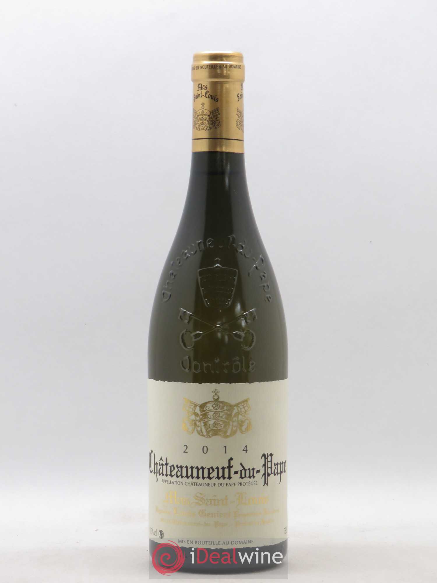 Châteauneuf-du-Pape Mas Saint-Louis 2014 - Lot de 1 bouteille - 0