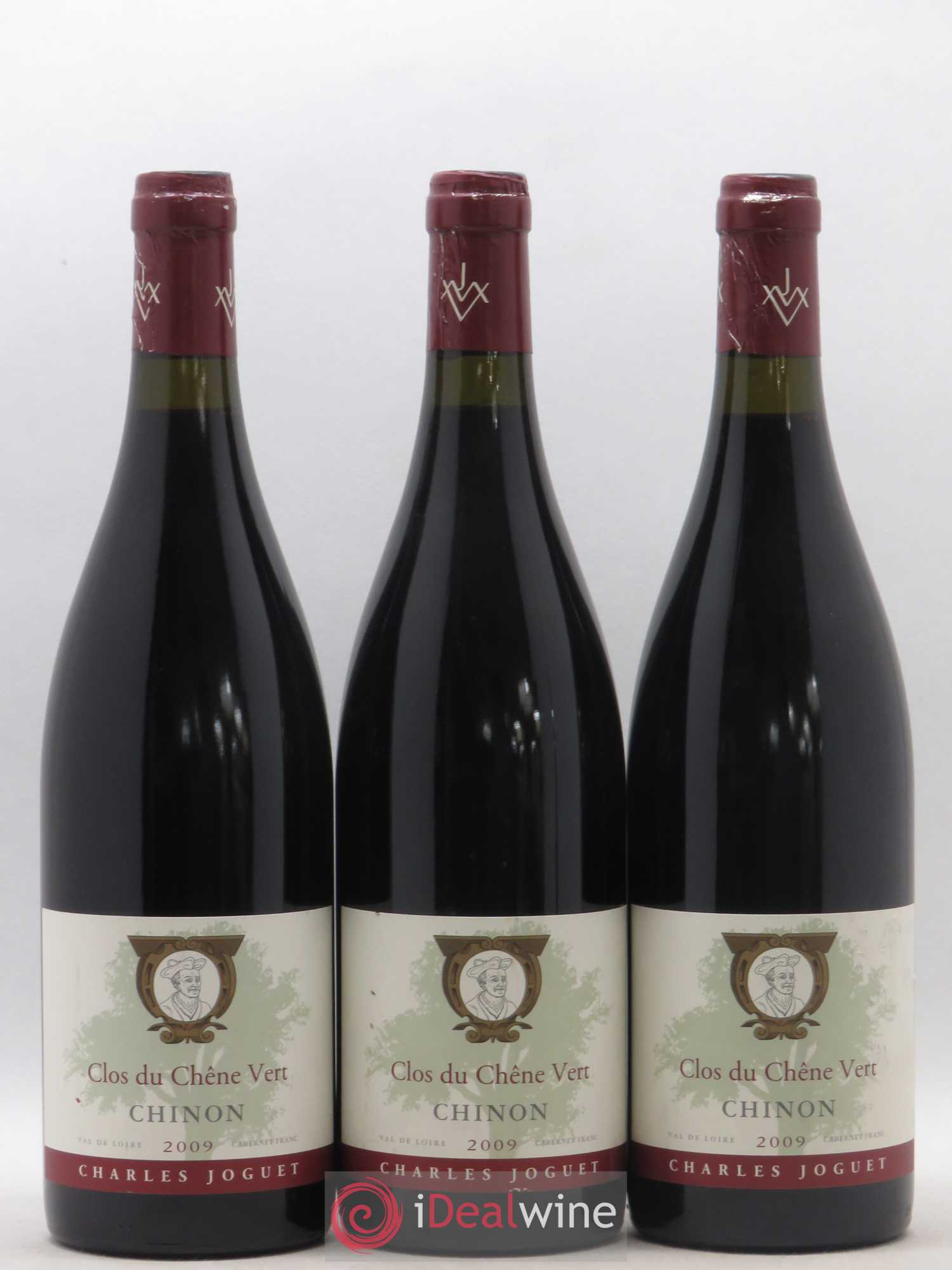 Chinon Clos du Chêne Vert Charles Joguet 2009 - Lot de 3 bouteilles - 0