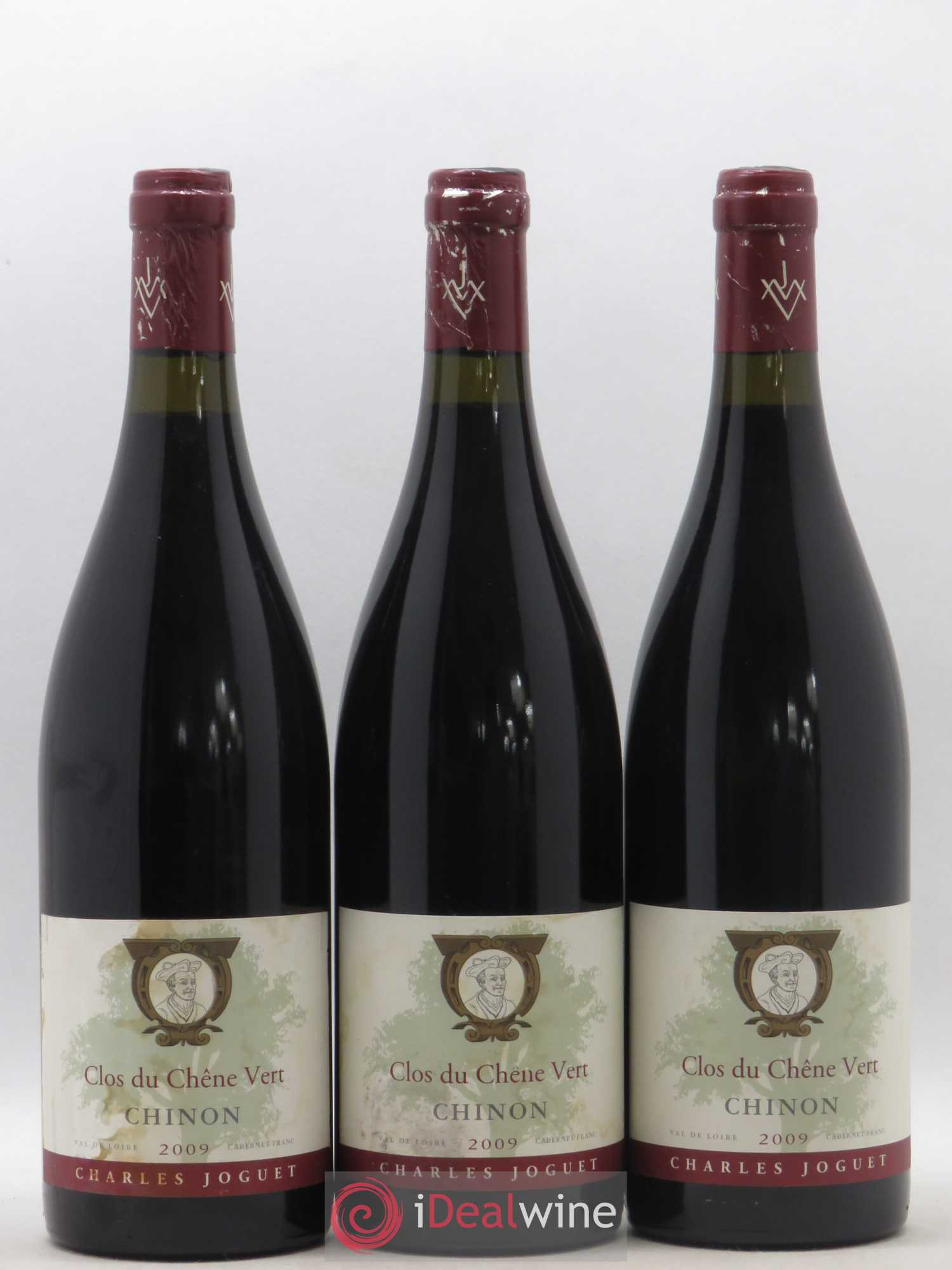 Chinon Clos du Chêne Vert Charles Joguet 2009 - Lot de 3 bouteilles - 0