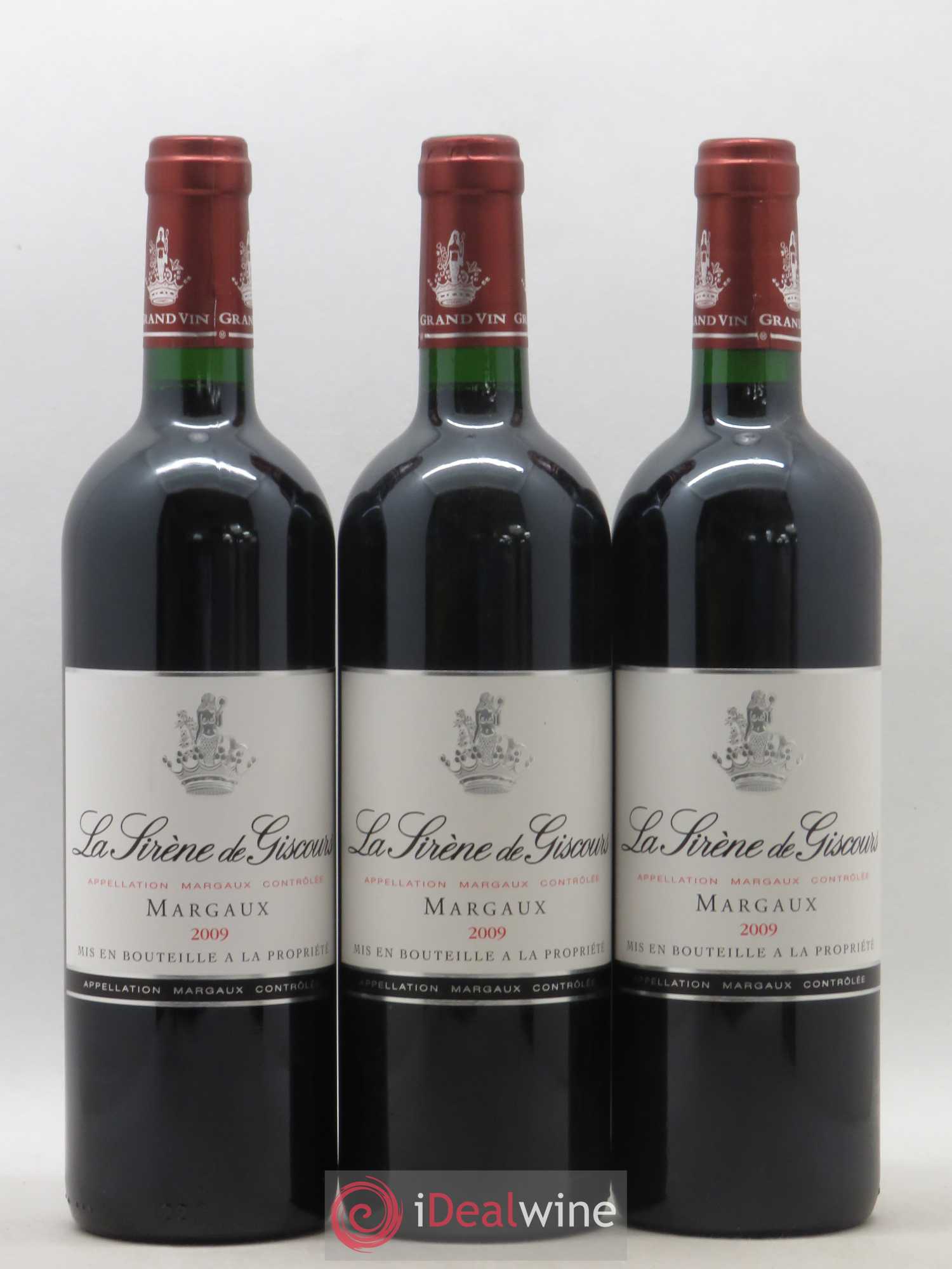 La Sirène de Giscours 2009 - Lot de 3 bouteilles - 0