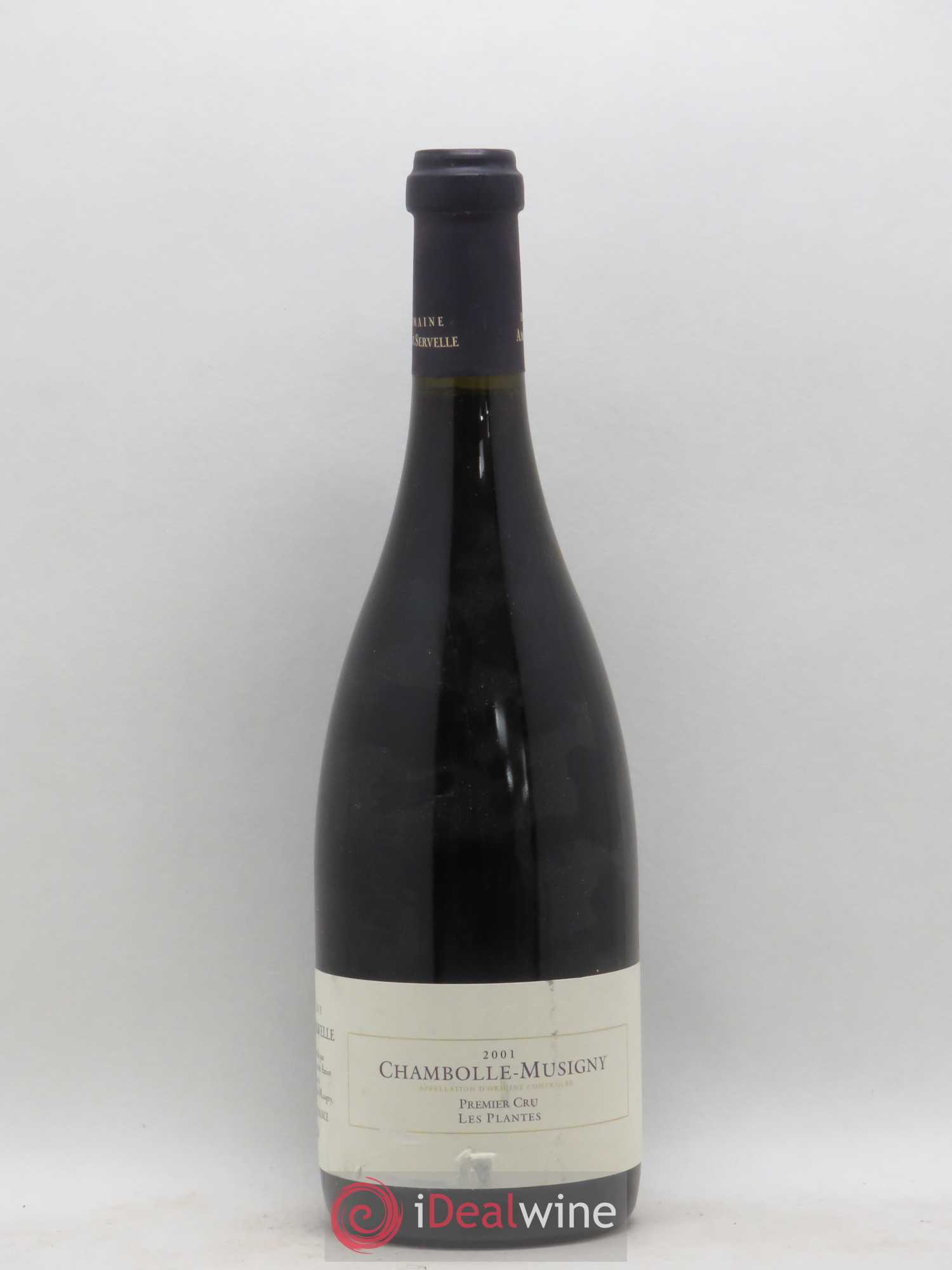 Chambolle-Musigny 1er Cru Les Plantes Amiot-Servelle 2001 - Lot de 1 bouteille - 0