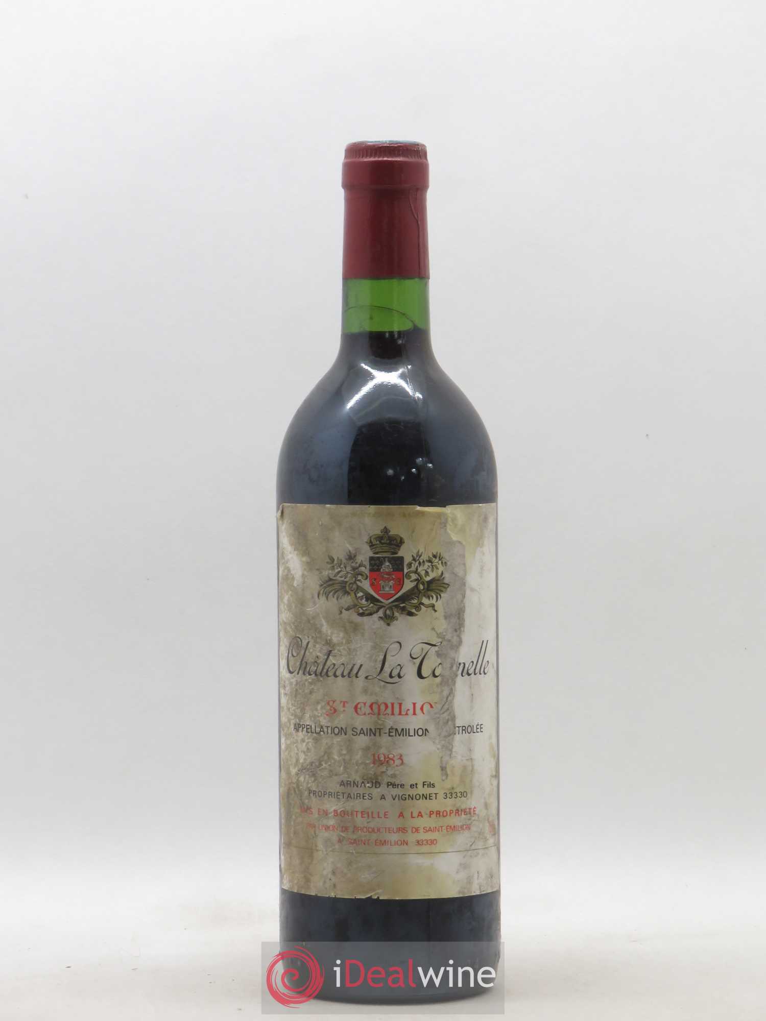 Saint-Émilion Château La Tonelle 1983 - Posten von 1 Flasche - 0