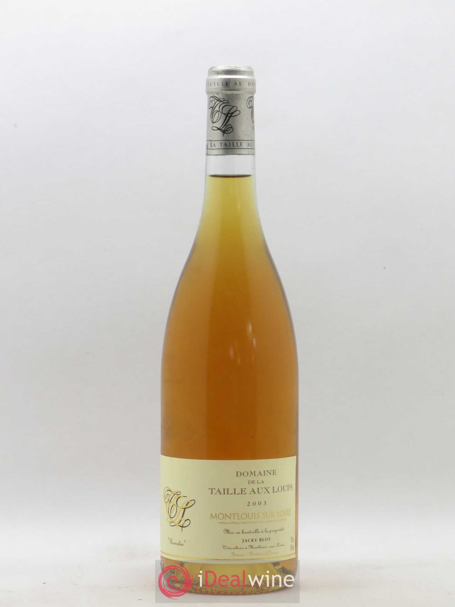 Montlouis-sur-Loire Romulus La Taille aux Loups - Jacky Blot 2003 - Lotto di 1 bottiglia - 0