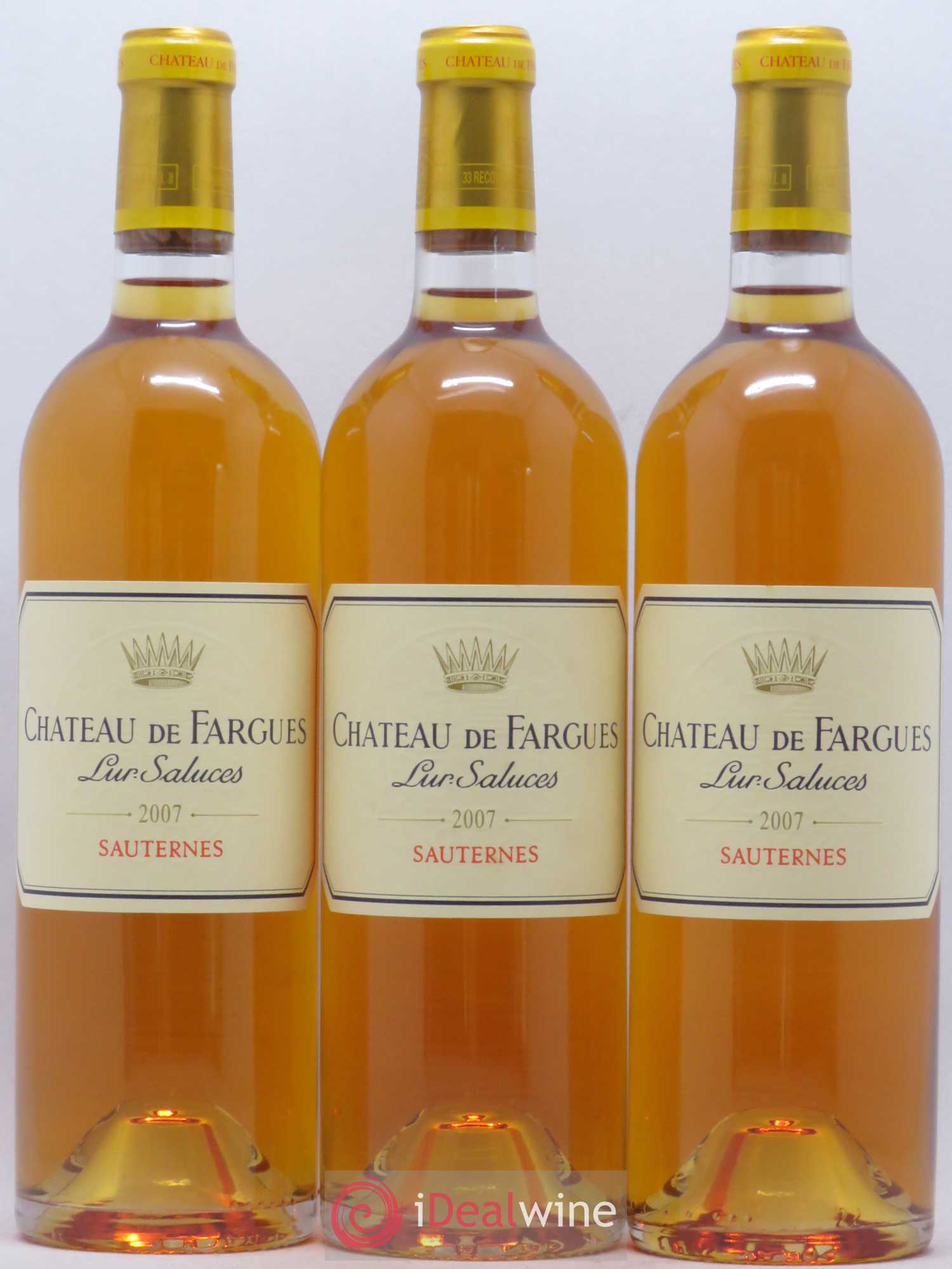 Château de Fargues 2007 - Lotto di 6 bottiglie - 1