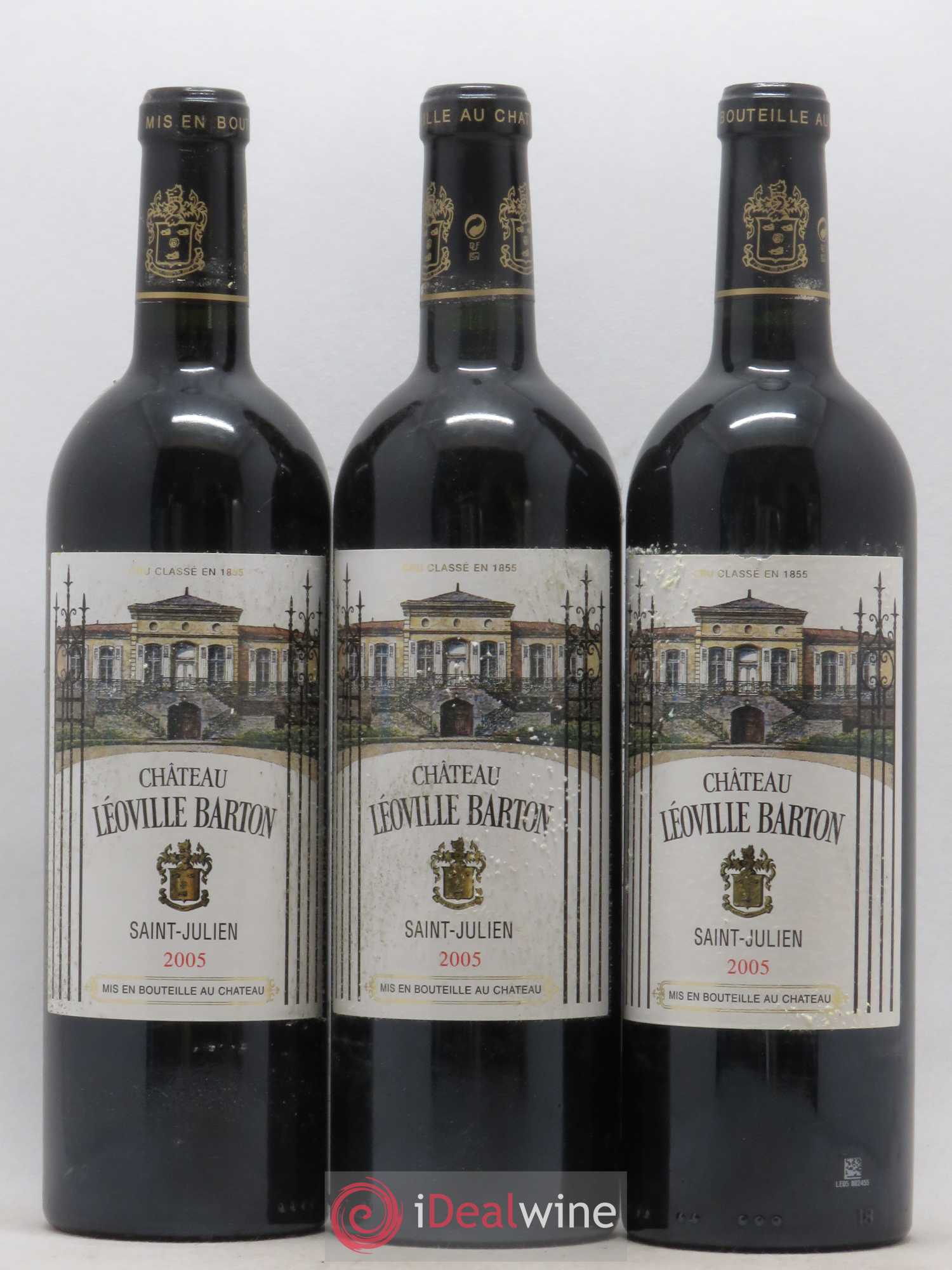 Château Léoville Barton 2ème Grand Cru Classé 2005 - Lot de 6 bouteilles - 1
