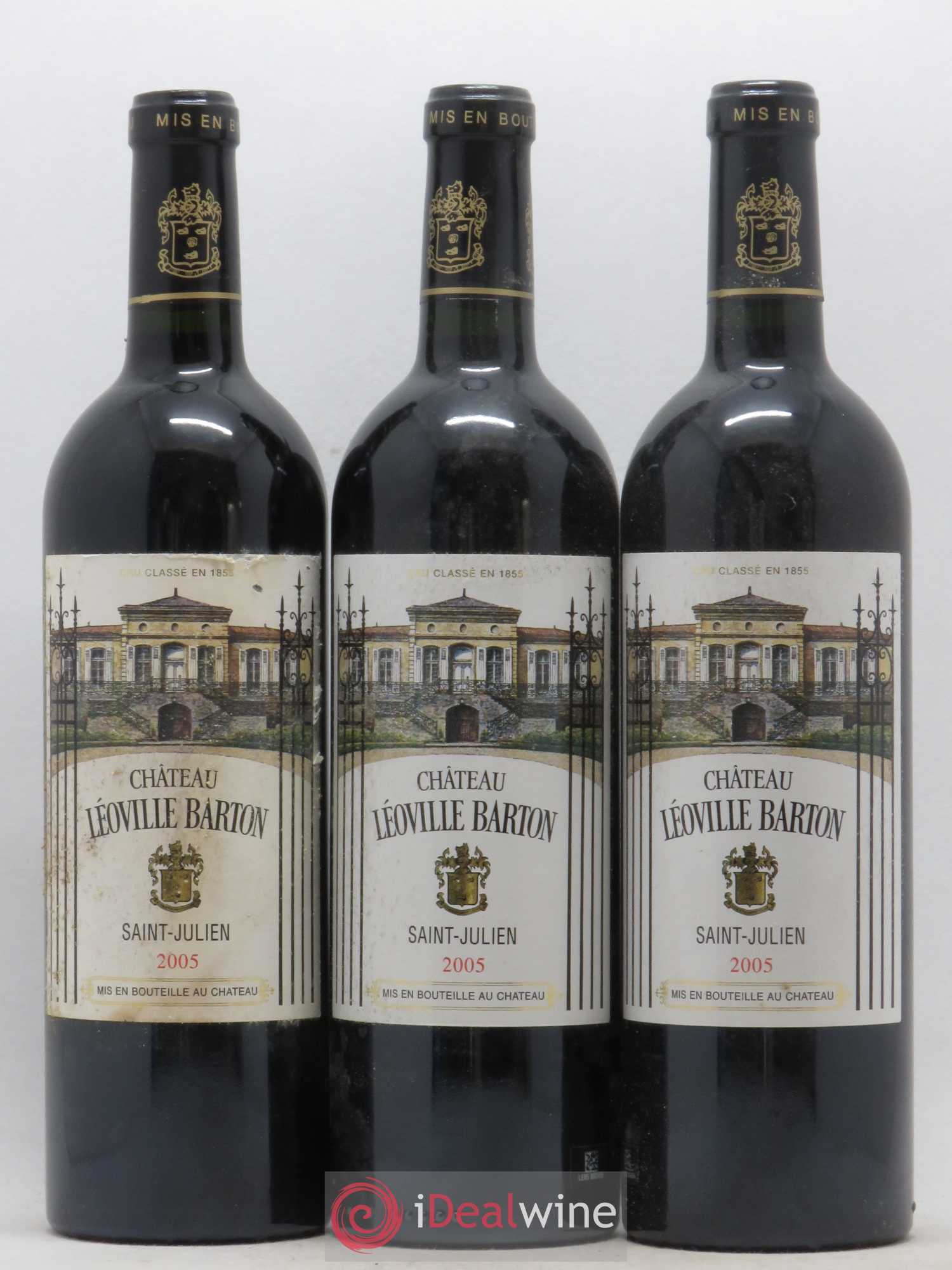 Château Léoville Barton 2ème Grand Cru Classé 2005 - Lot de 6 bouteilles - 2