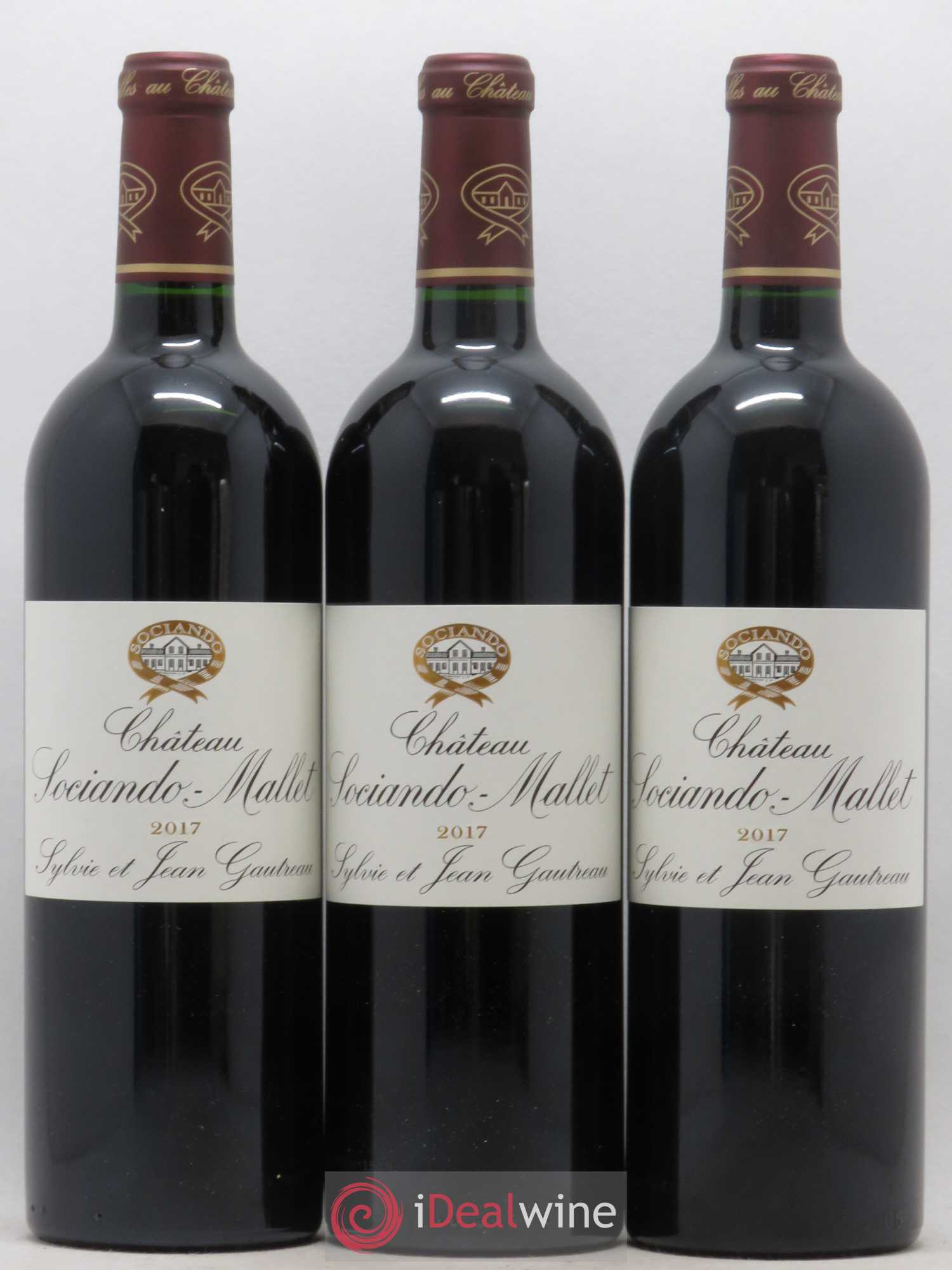 Château Sociando Mallet 2017 - Lot de 6 bouteilles - 1