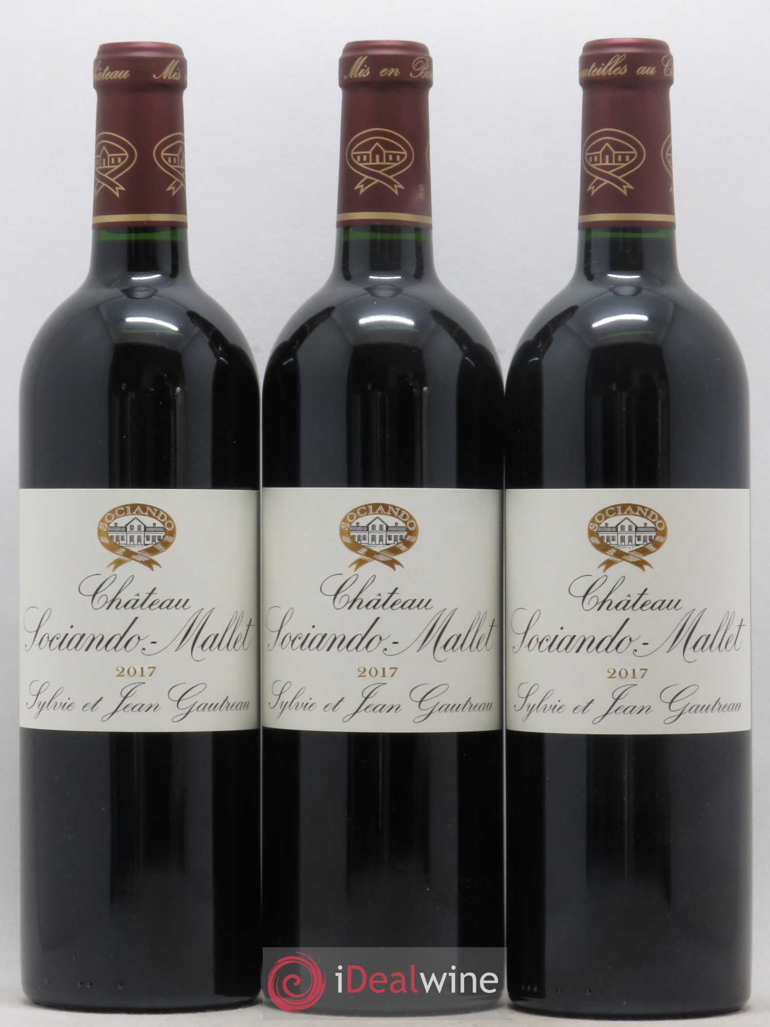 Château Sociando Mallet 2017 - Lot de 6 bouteilles - 2