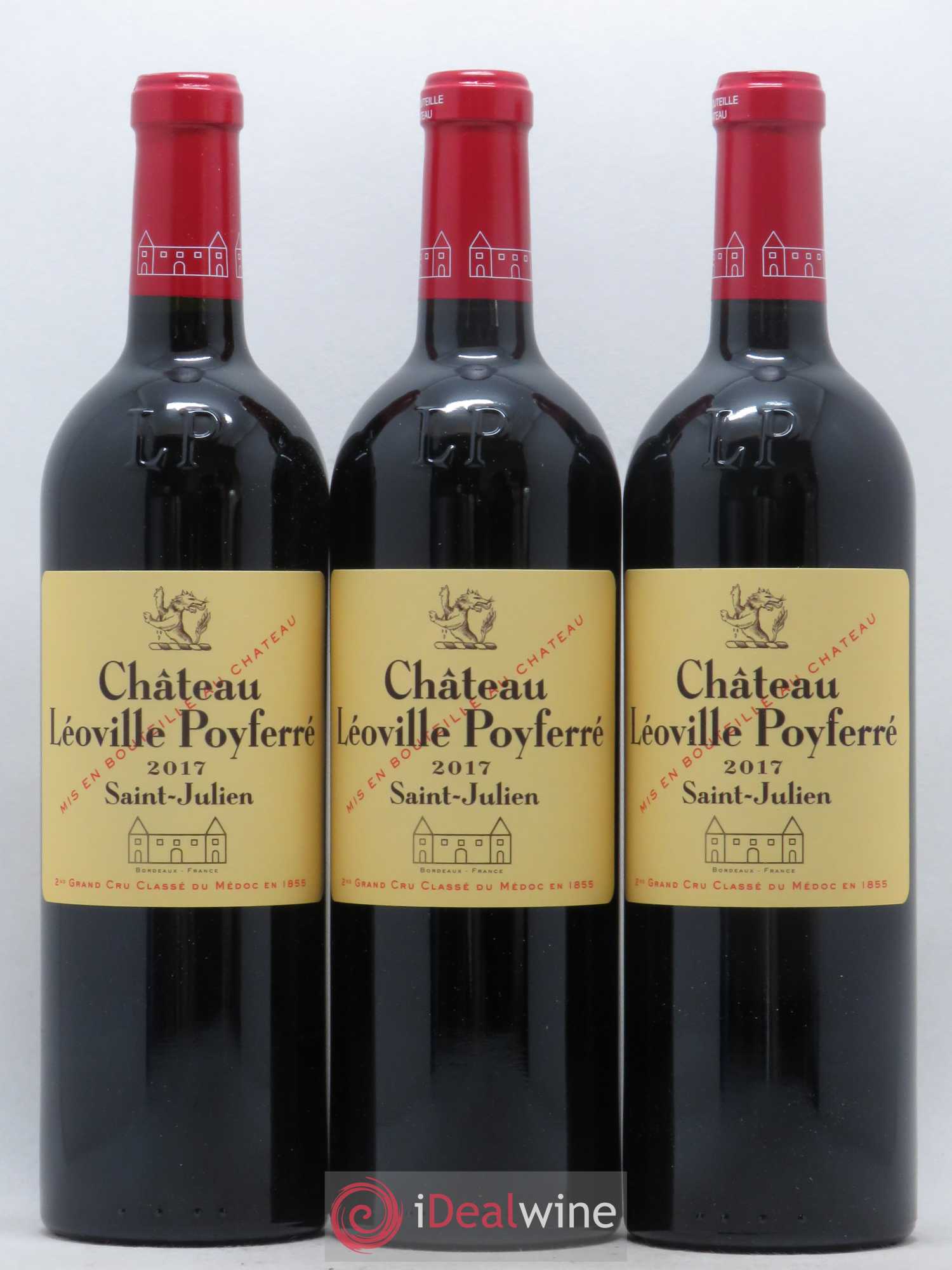 Château Léoville Poyferré 2ème Grand Cru Classé 2017 - Lot de 6 bouteilles - 1