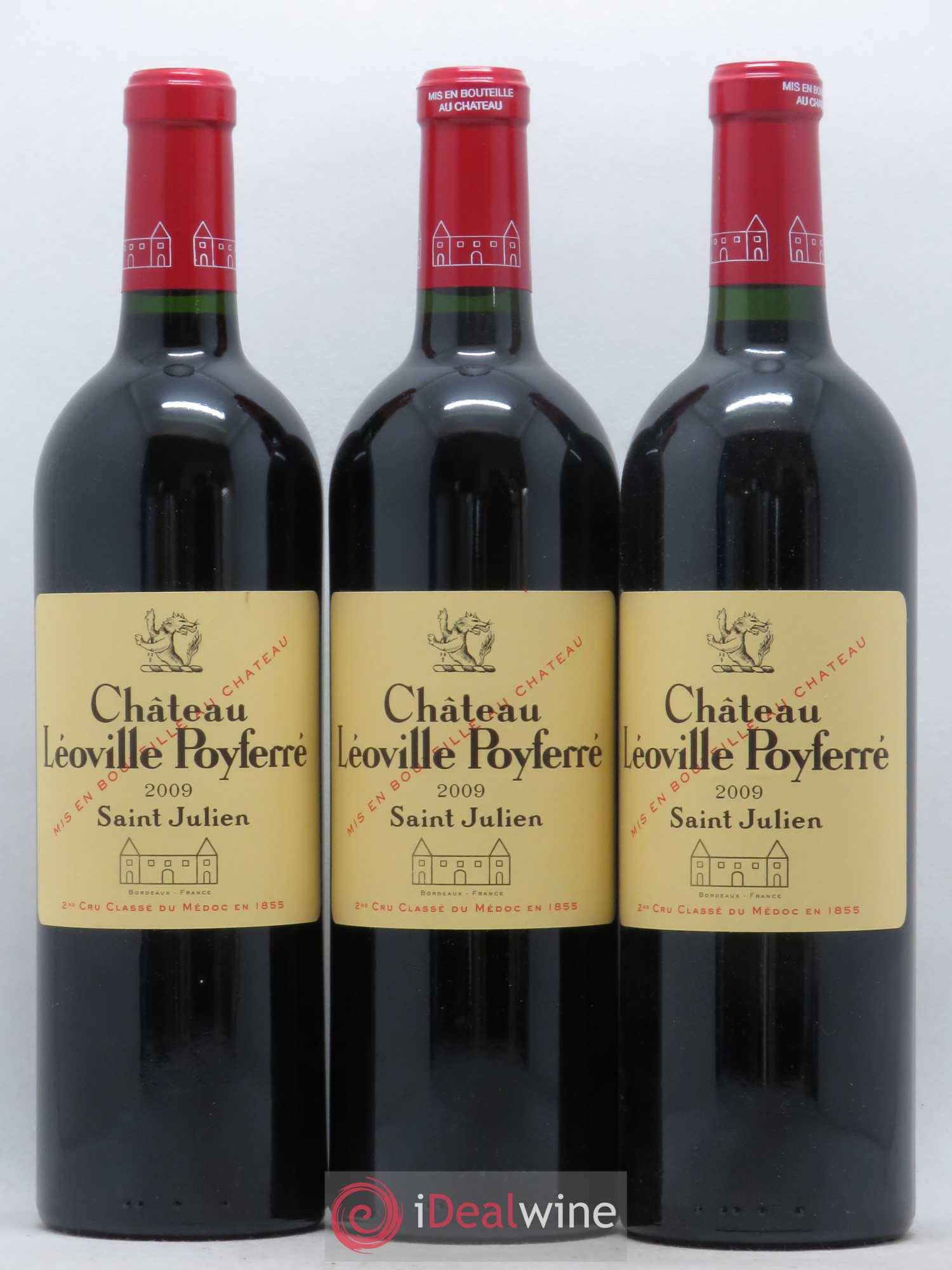Château Léoville Poyferré 2ème Grand Cru Classé 2009 - Lot de 12 bouteilles - 3