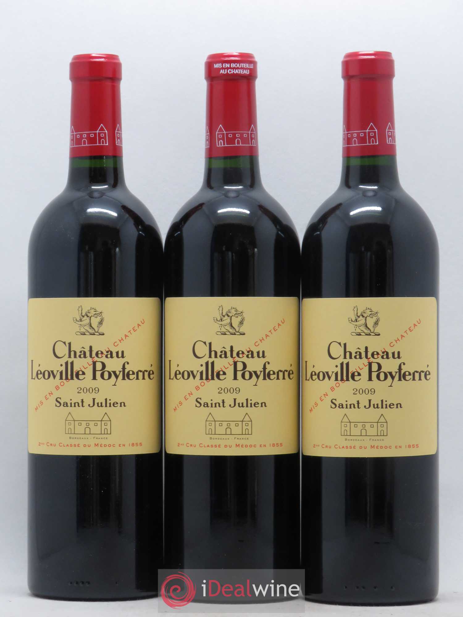 Château Léoville Poyferré 2ème Grand Cru Classé 2009 - Lot de 12 bouteilles - 3