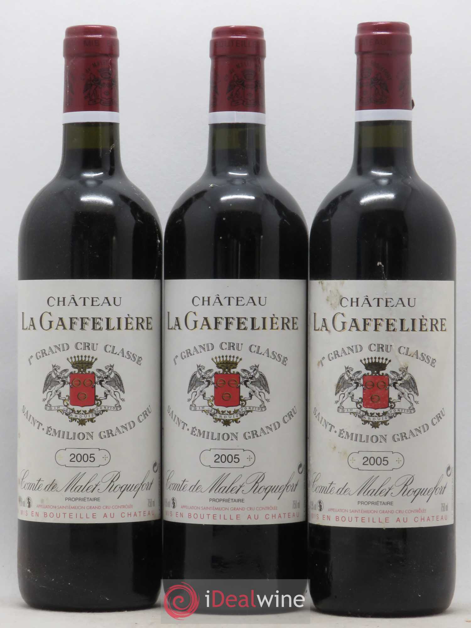 Château la Gaffelière 1er Grand Cru Classé B 2005 - Lot de 6 bouteilles - 1