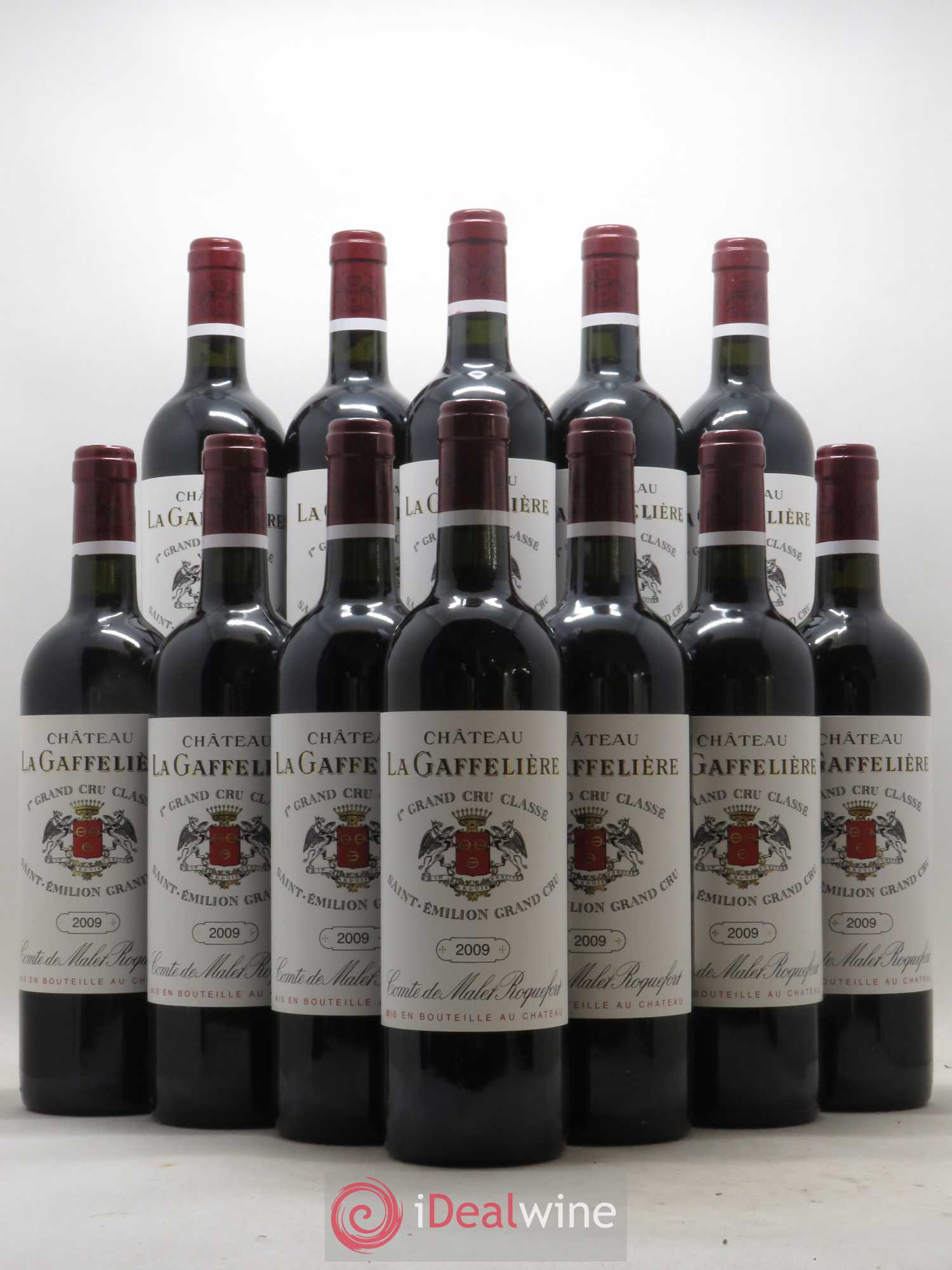 Château la Gaffelière 1er Grand Cru Classé B 2009 - Lot de 12 bouteilles - 0