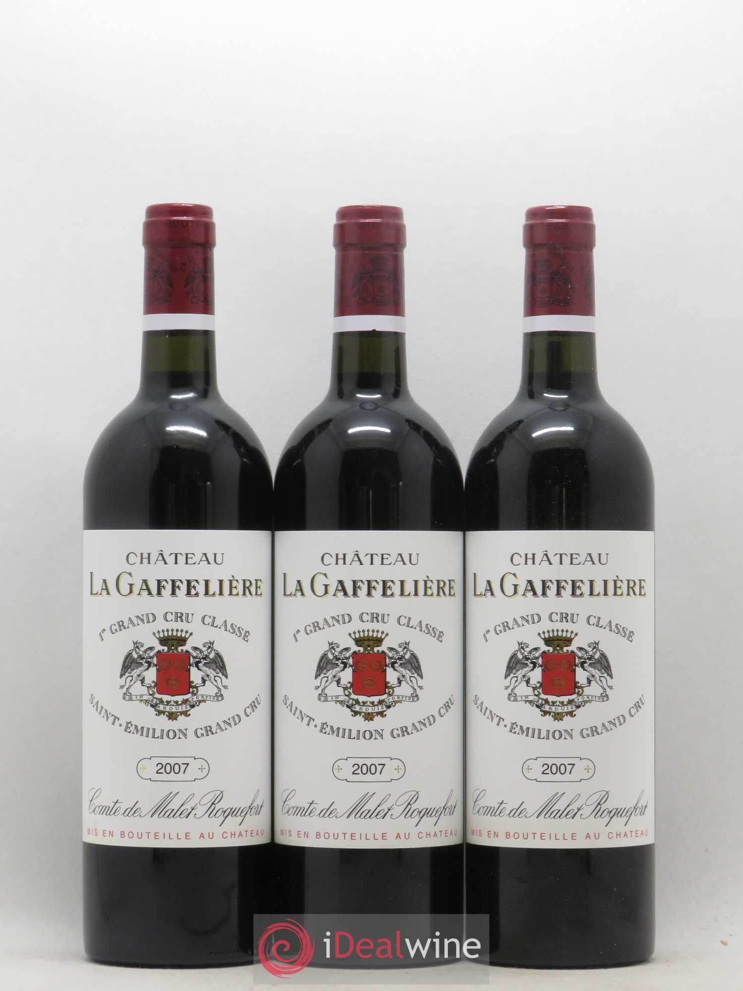 Château la Gaffelière 1er Grand Cru Classé B 2007 - Lot de 12 bouteilles - 1