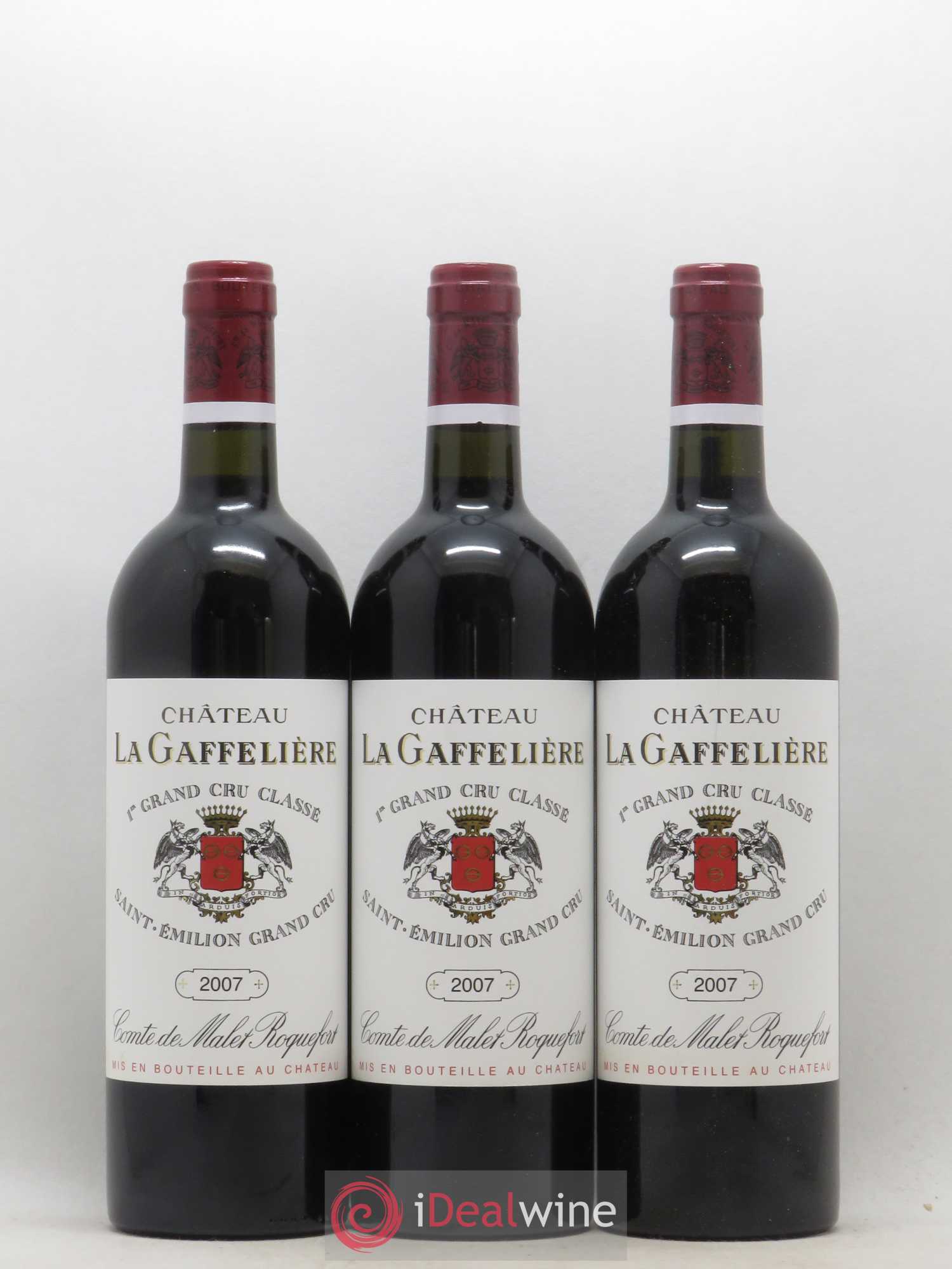 Château la Gaffelière 1er Grand Cru Classé B 2007 - Lot de 12 bouteilles - 2