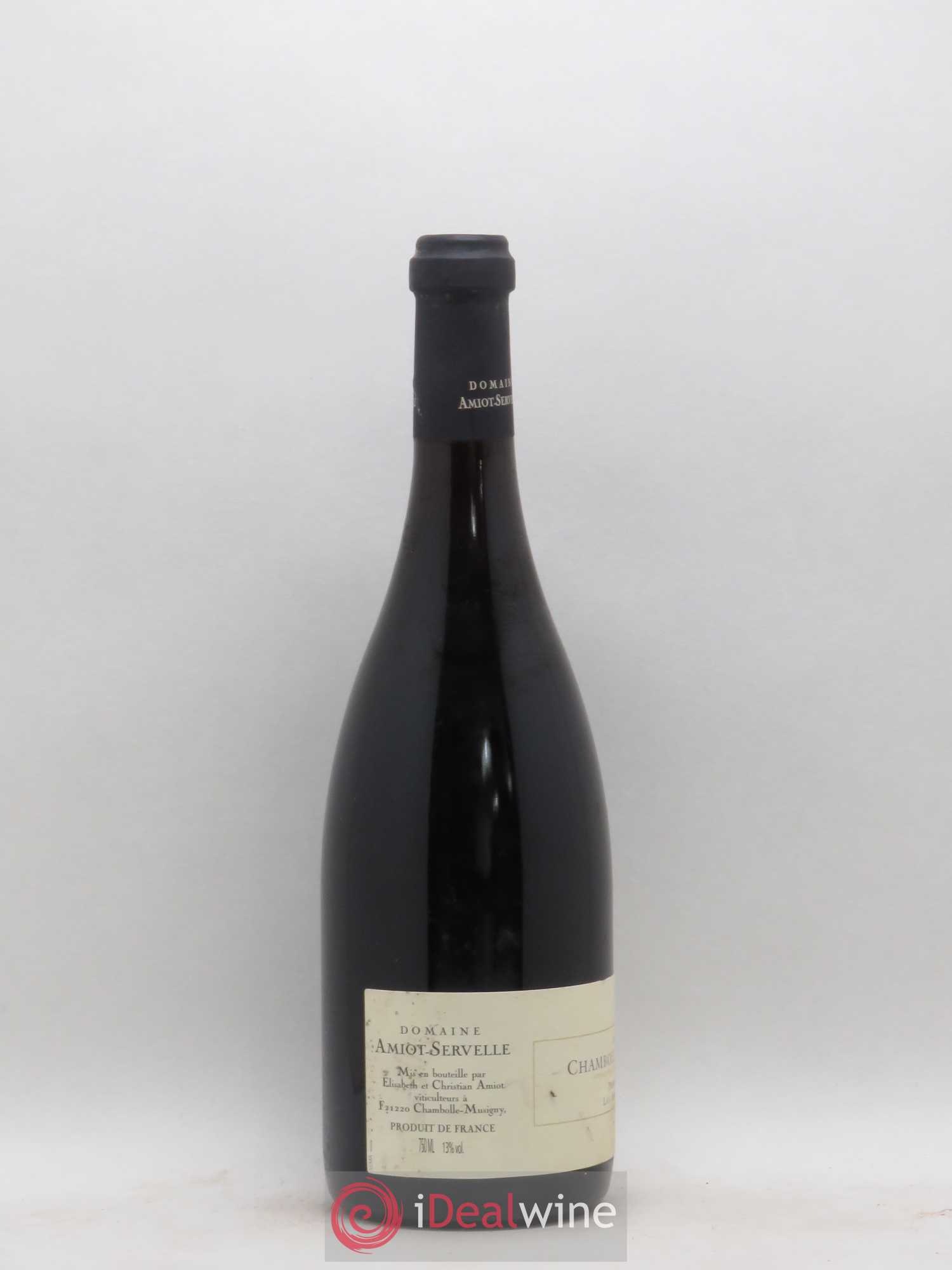 Chambolle-Musigny 1er Cru Les Amoureuses Amiot-Servelle 2004 - Lot de 1 bouteille - 1
