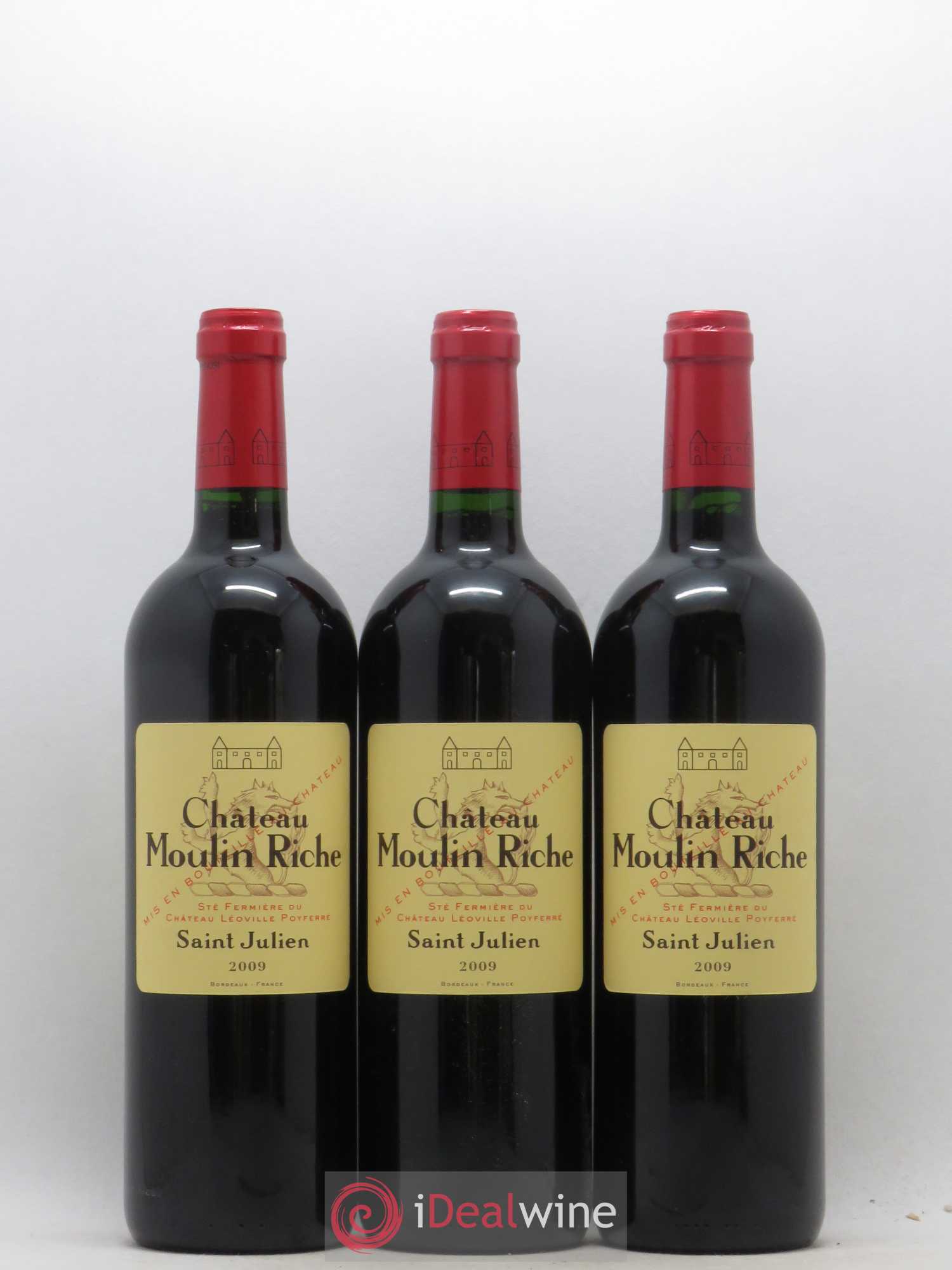 Château Moulin Riche 2009 - Lot de 12 bouteilles - 1