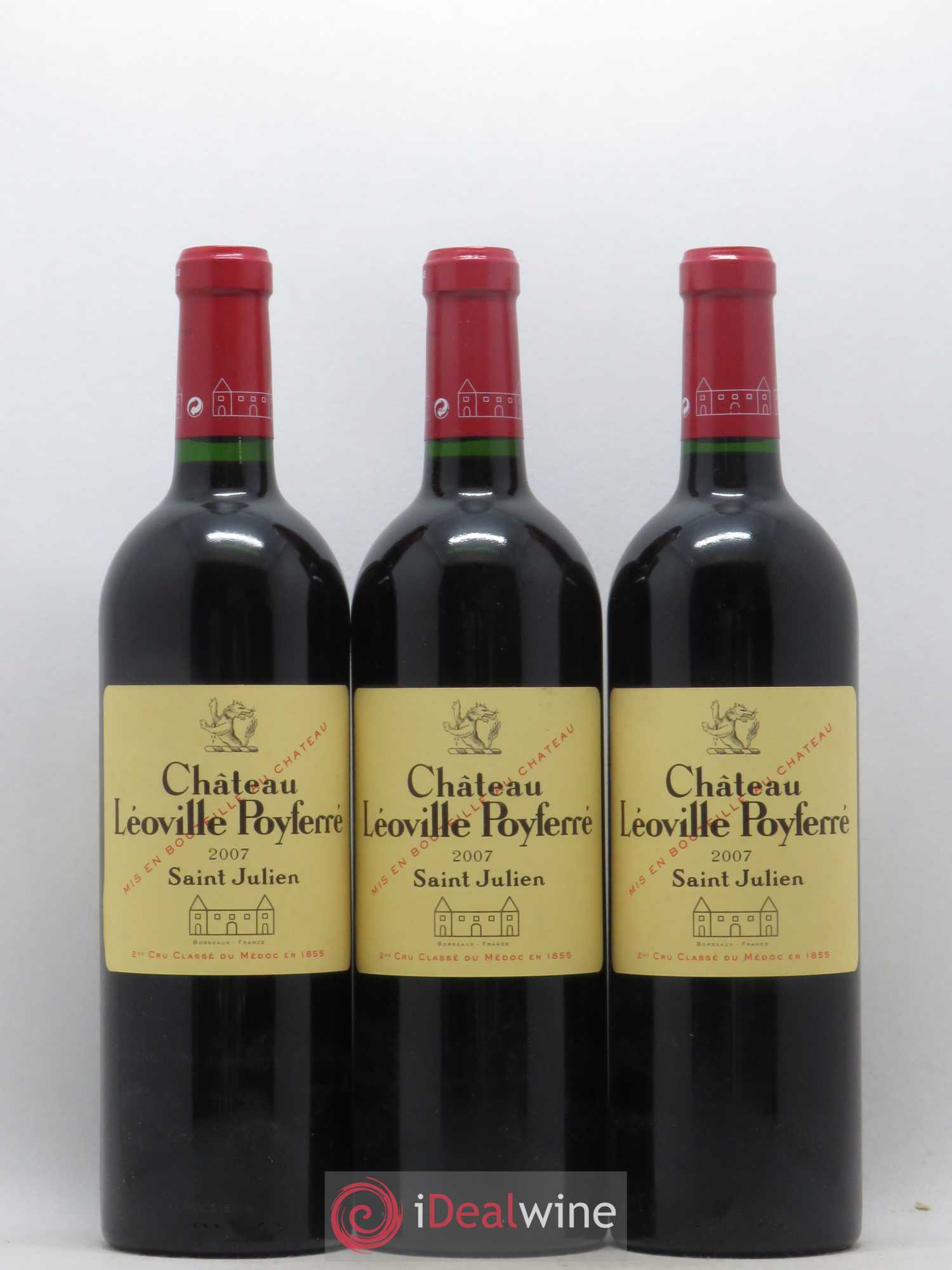Château Léoville Poyferré 2ème Grand Cru Classé 2007 - Lot de 12 bouteilles - 4