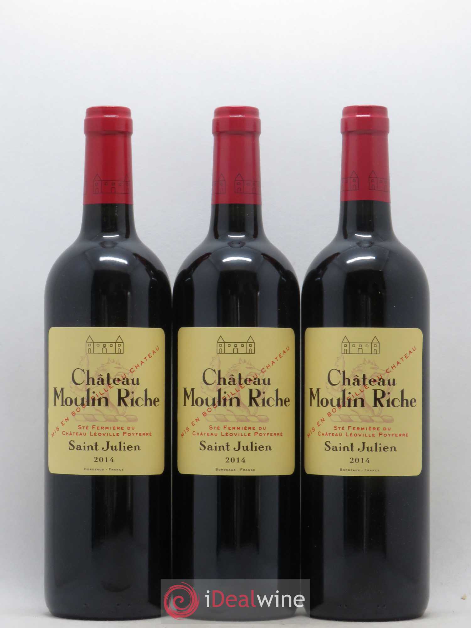 Château Moulin Riche 2014 - Lot de 12 bouteilles - 1