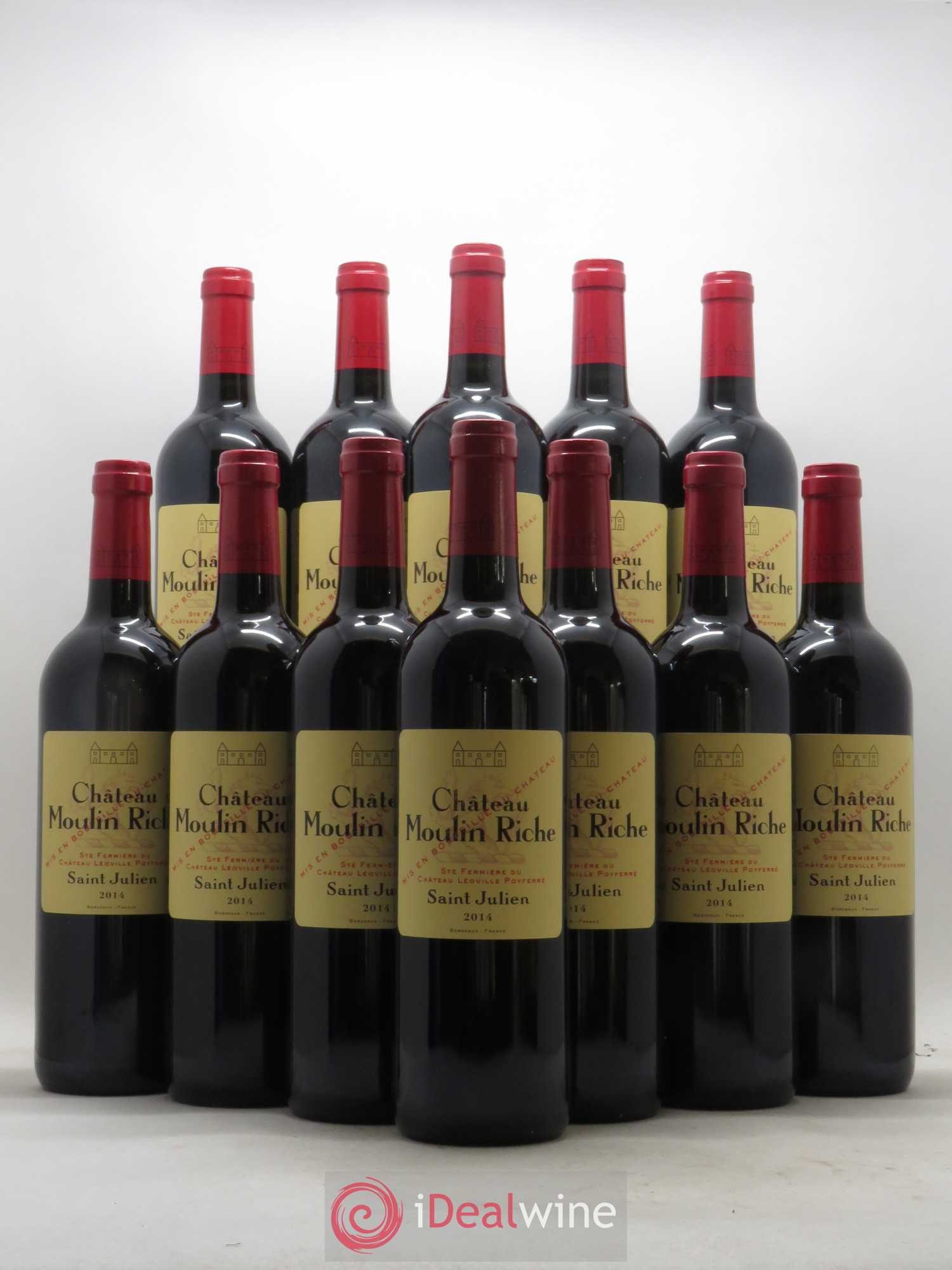 Château Moulin Riche 2014 - Lot de 12 bouteilles - 0