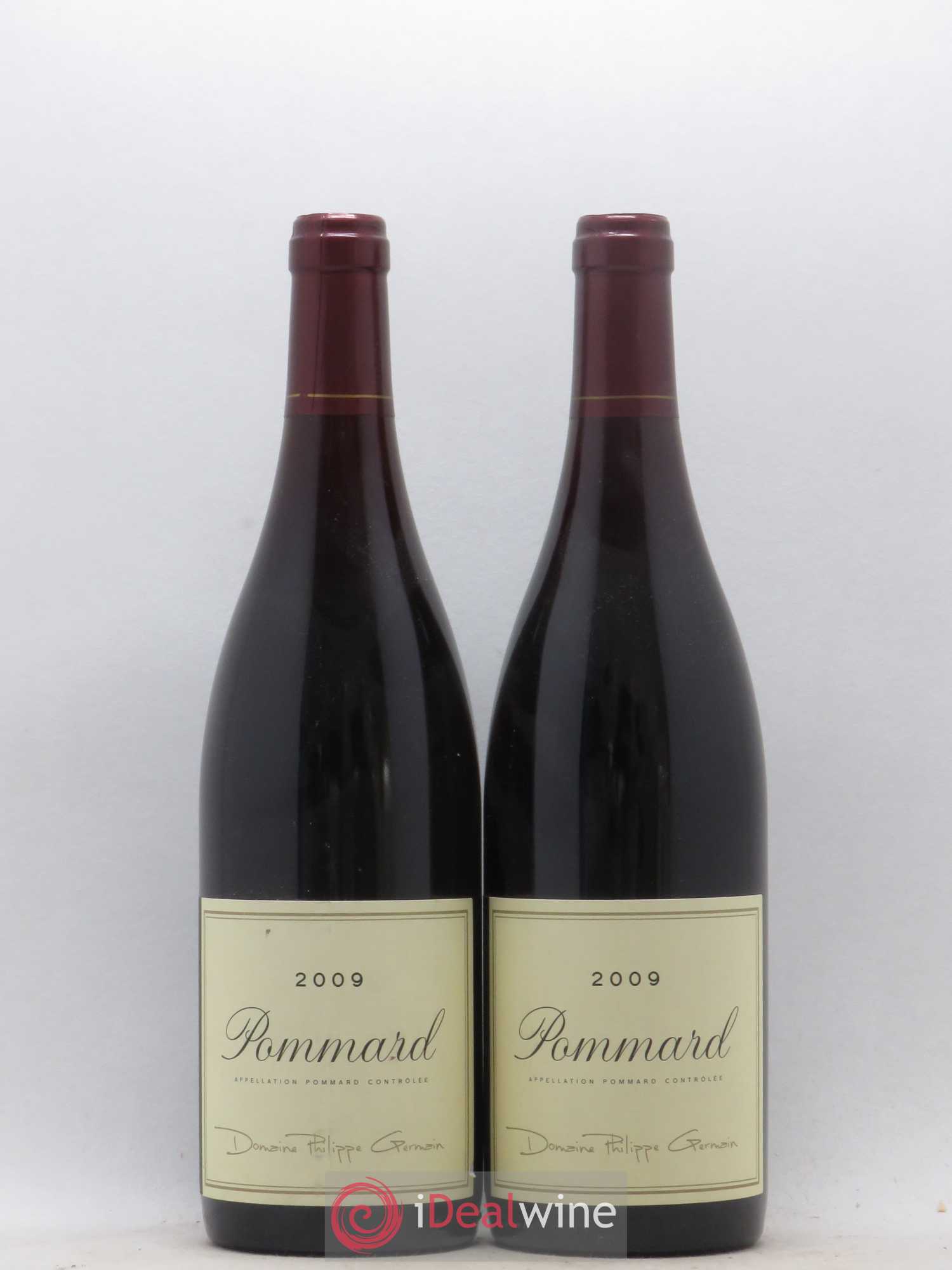 Pommard Philippe Germain 2009 - Lot de 2 bouteilles - 0